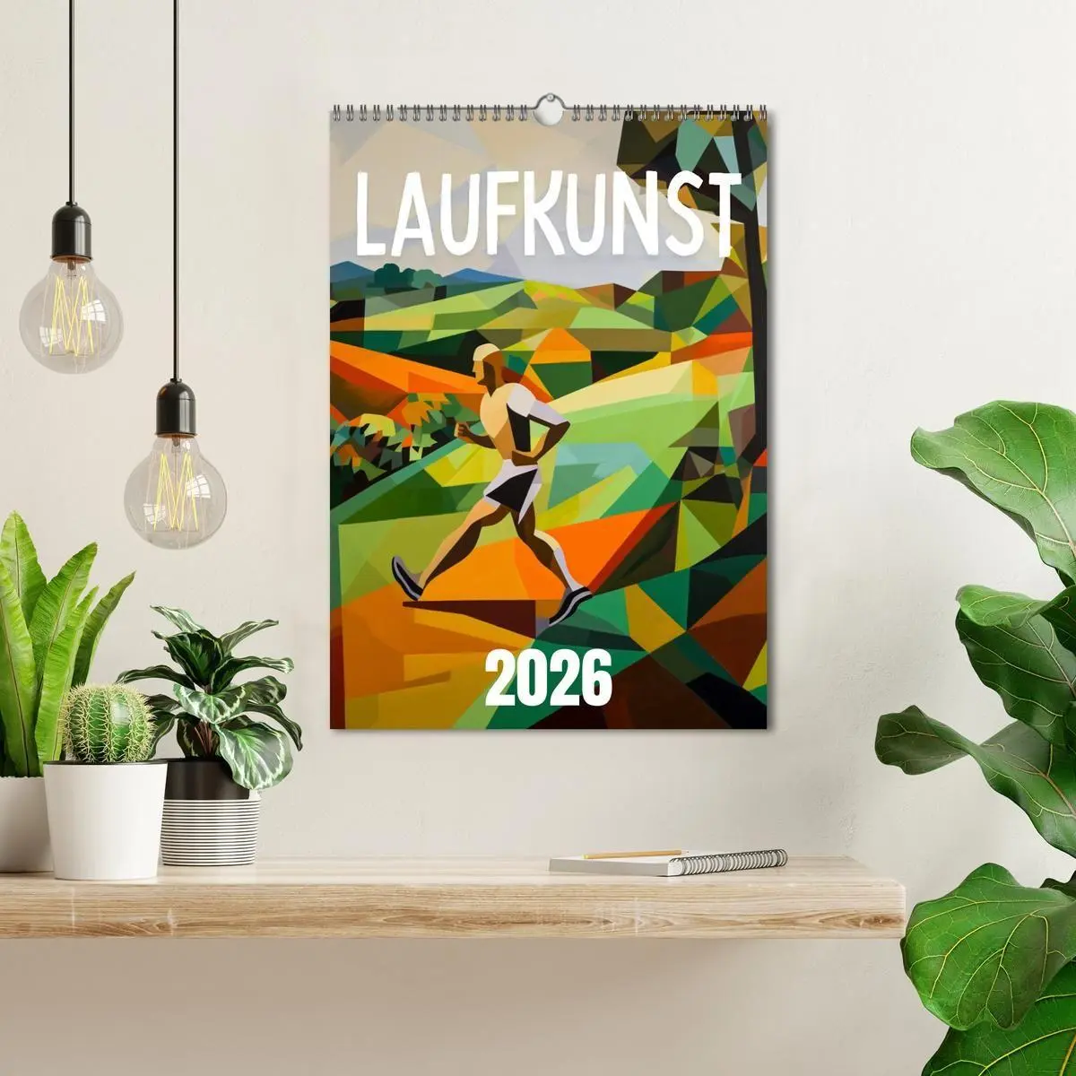 Bild: 9783516655940 | Laufkunst. (Wandkalender 2026 DIN A3 hoch), CALVENDO Monatskalender