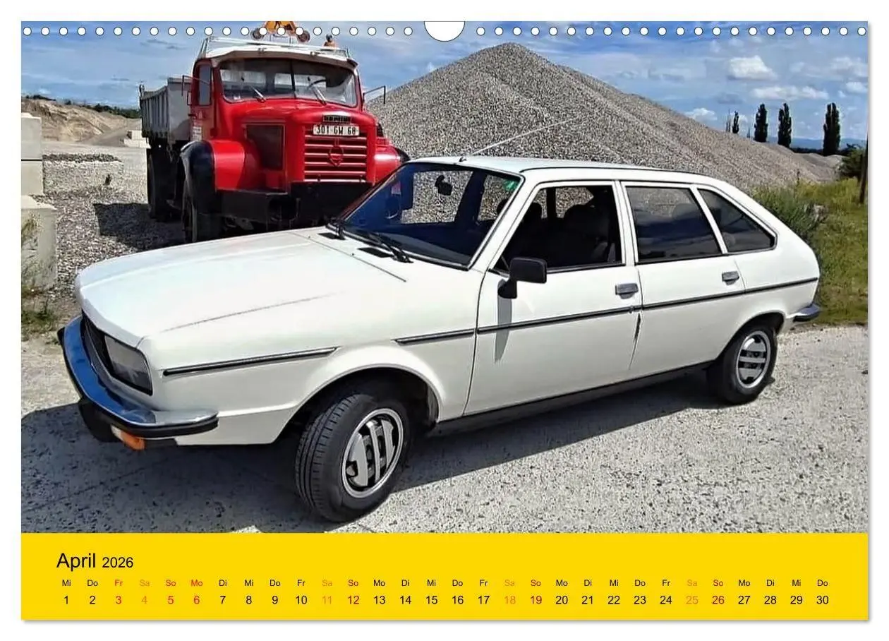 Bild: 9783516725940 | Historische Renault (Wandkalender 2026 DIN A3 quer), CALVENDO...