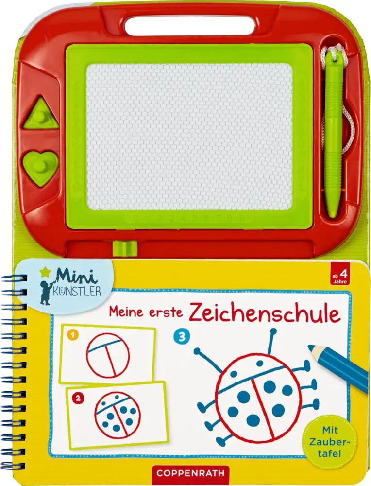 Cover: 9783649625940 | Meine erste Zeichenschule mit Zaubertafel | Hartmut Bieber | Buch