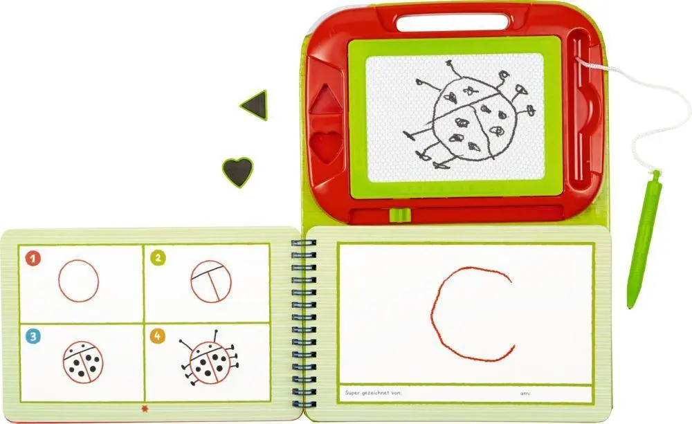 Bild: 9783649625940 | Meine erste Zeichenschule mit Zaubertafel | Hartmut Bieber | Buch