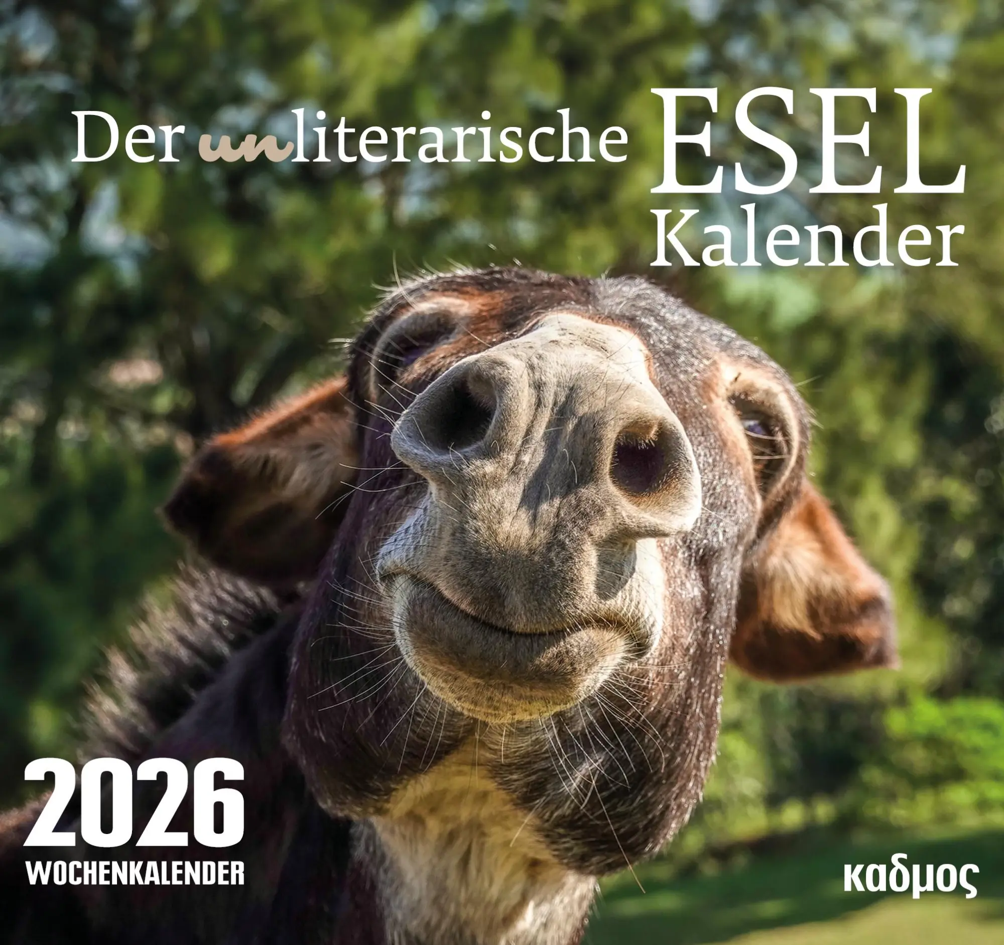 Cover: 9783865995940 | Der (un)literarische Eselkalender (2026) | Wolfram Burckhardt | 2026