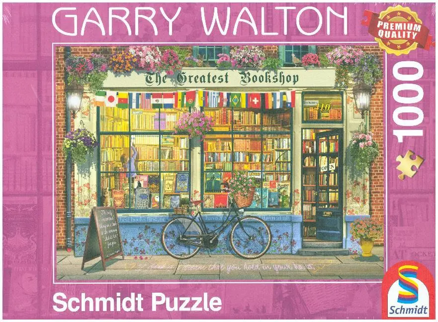 Cover: 4001504596040 | Buchhandlung (Puzzle) | Garry Walton | Spiel | In Spielebox | 59604