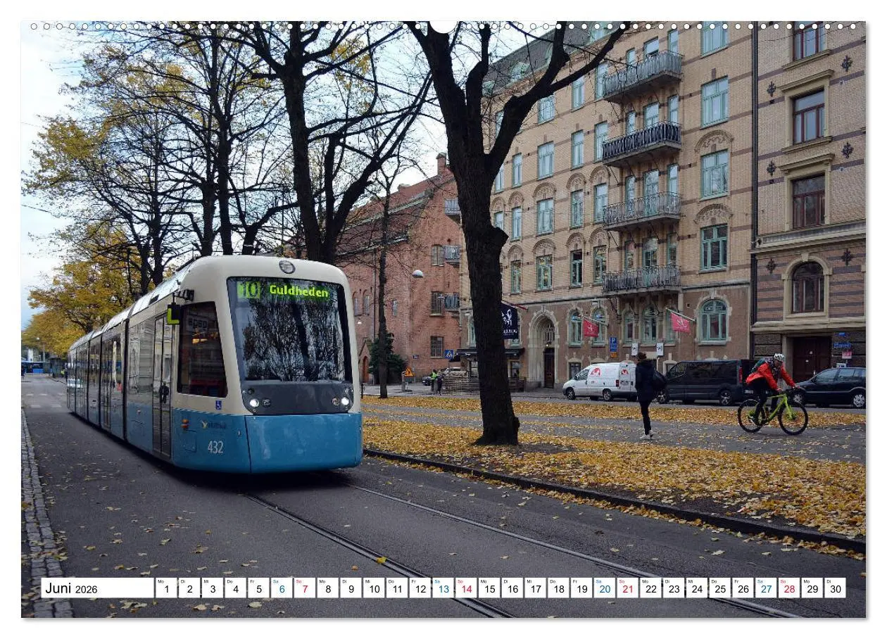 Bild: 9783457836040 | Die Göteborger Straßenbahn (Wandkalender 2026 DIN A2 quer),...