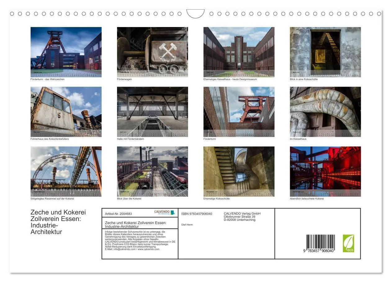 Bild: 9783457906040 | Zeche und Kokerei Zollverein Essen: Industrie-Architektur...