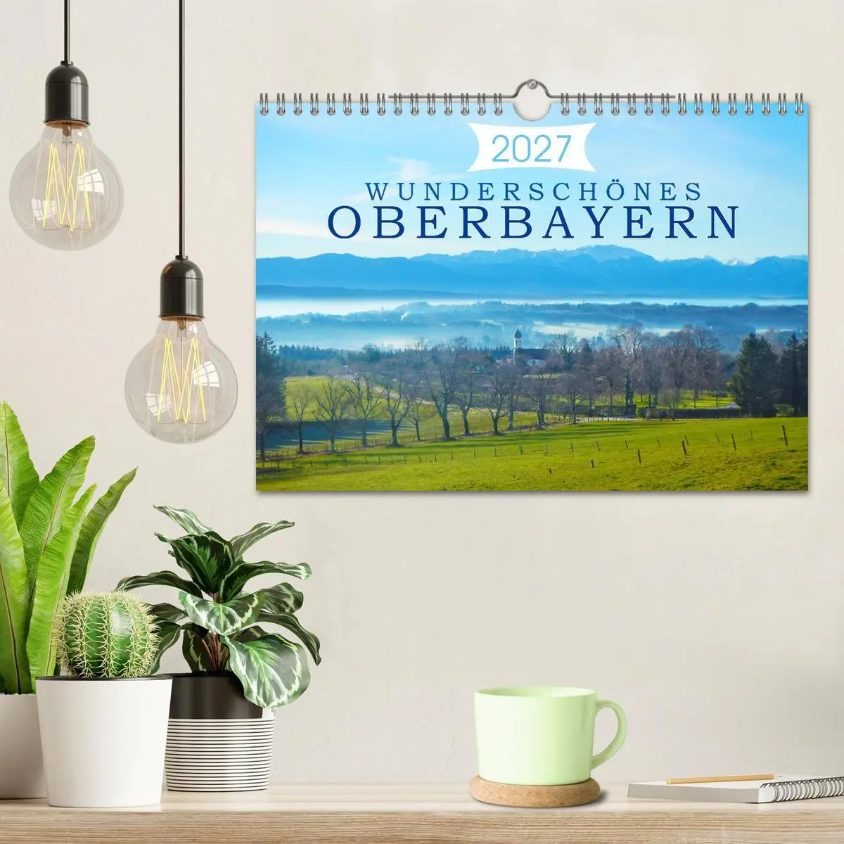 Bild: 9783569636040 | Wunderschönes Oberbayern (Wandkalender 2027 DIN A4 quer), CALVENDO...