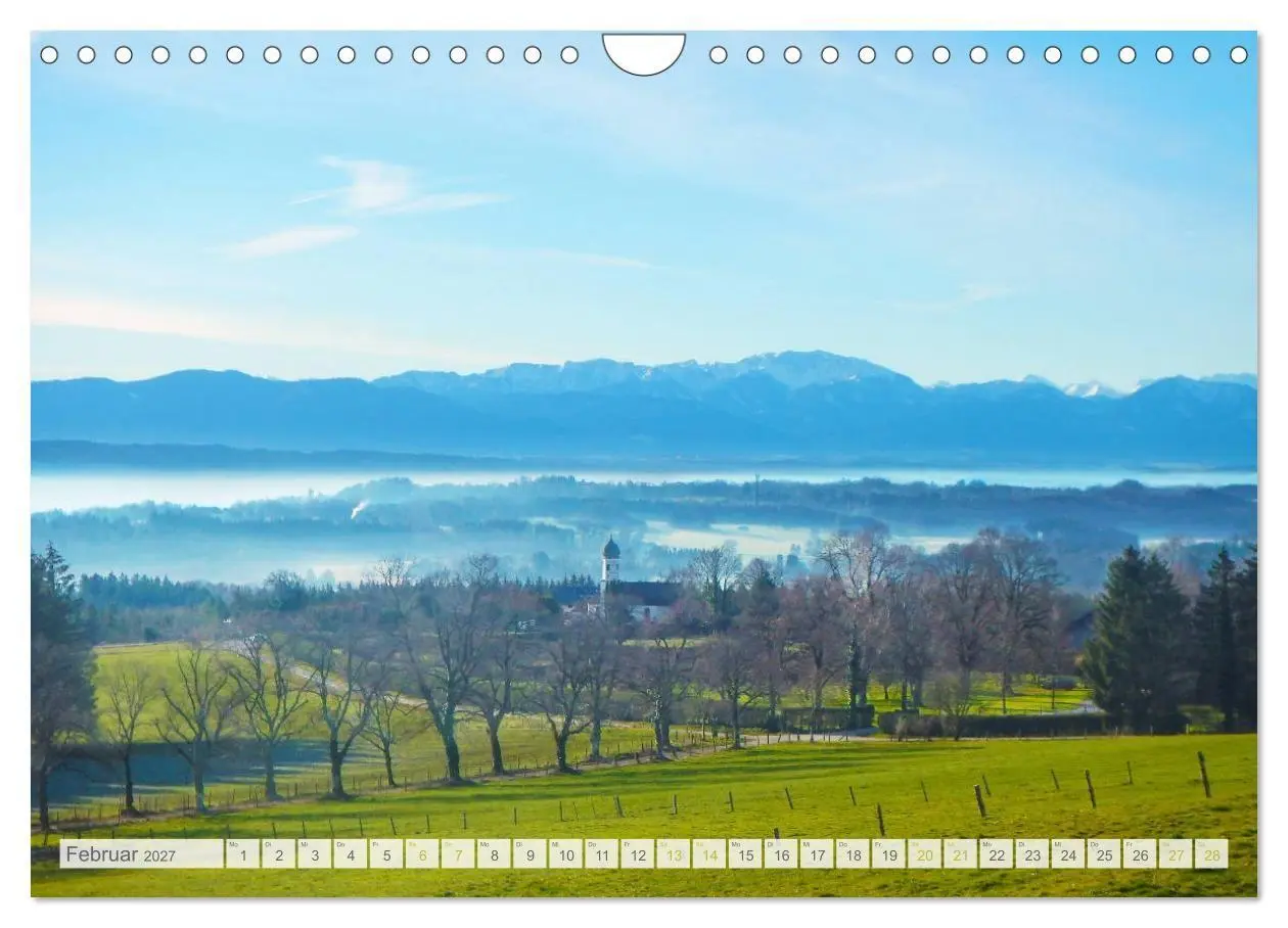 Bild: 9783569636040 | Wunderschönes Oberbayern (Wandkalender 2027 DIN A4 quer), CALVENDO...
