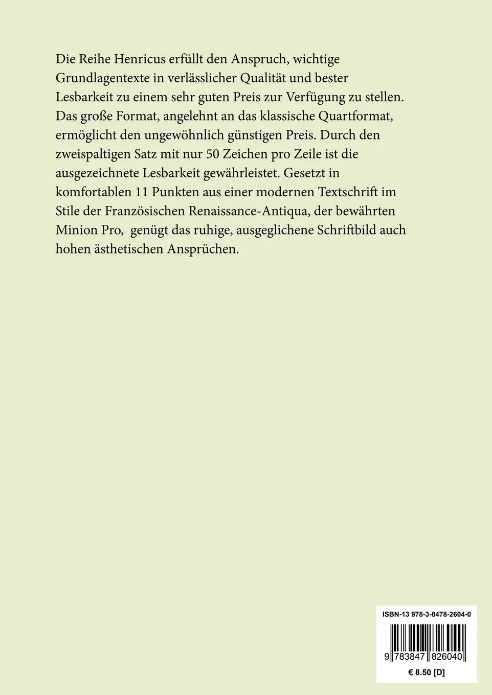 Rückseite: 9783847826040 | Die Arbeiter des Meeres | Roman | Victor Hugo | Taschenbuch | 172 S.