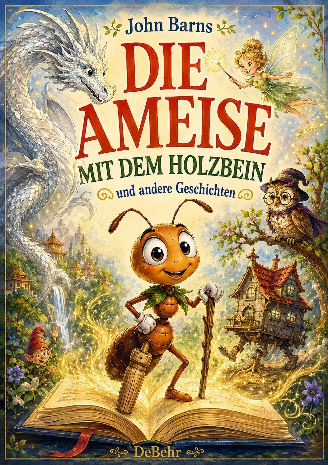Cover: 9783987276040 | Die Ameise mit dem Holzbein und andere Geschichten | John Barns | Buch
