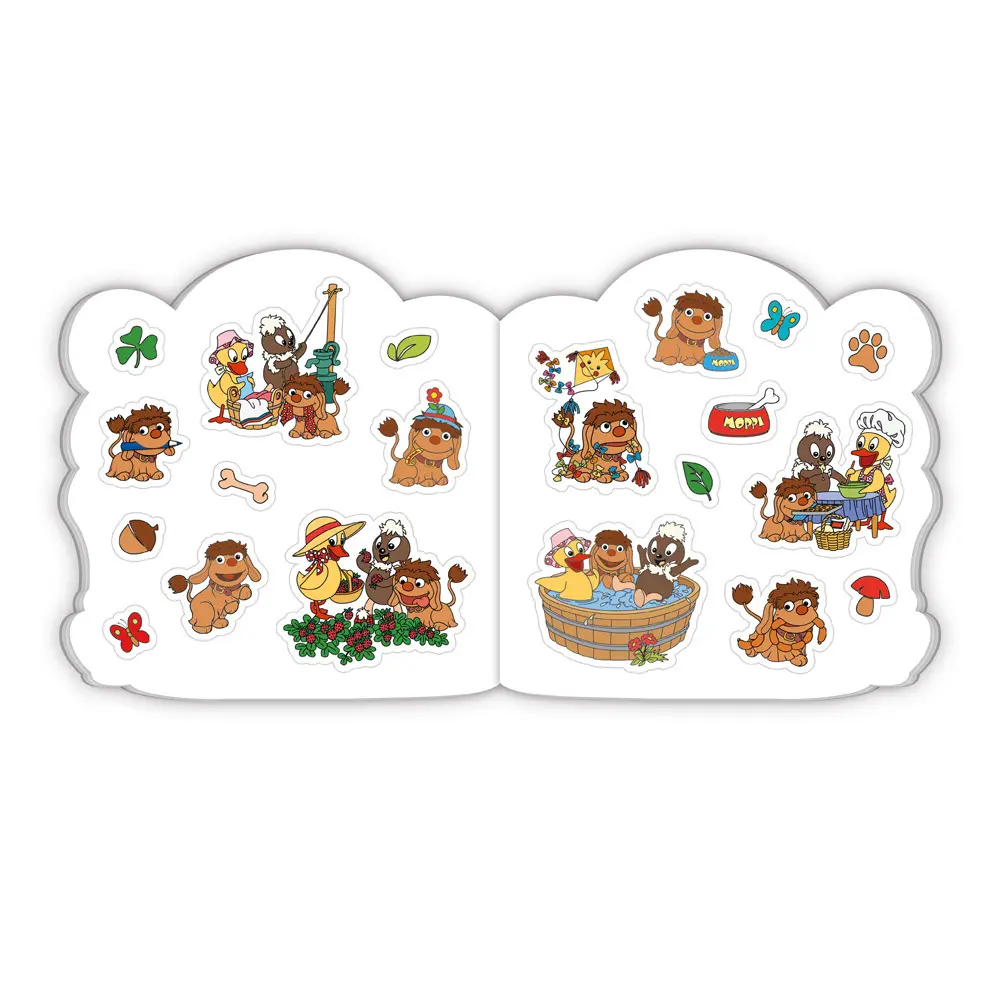 Bild: 9783988026040 | TRÖTSCH - Unser Sandmännchen Moppi Mini-Malbuch mit Stickern Ab 3...
