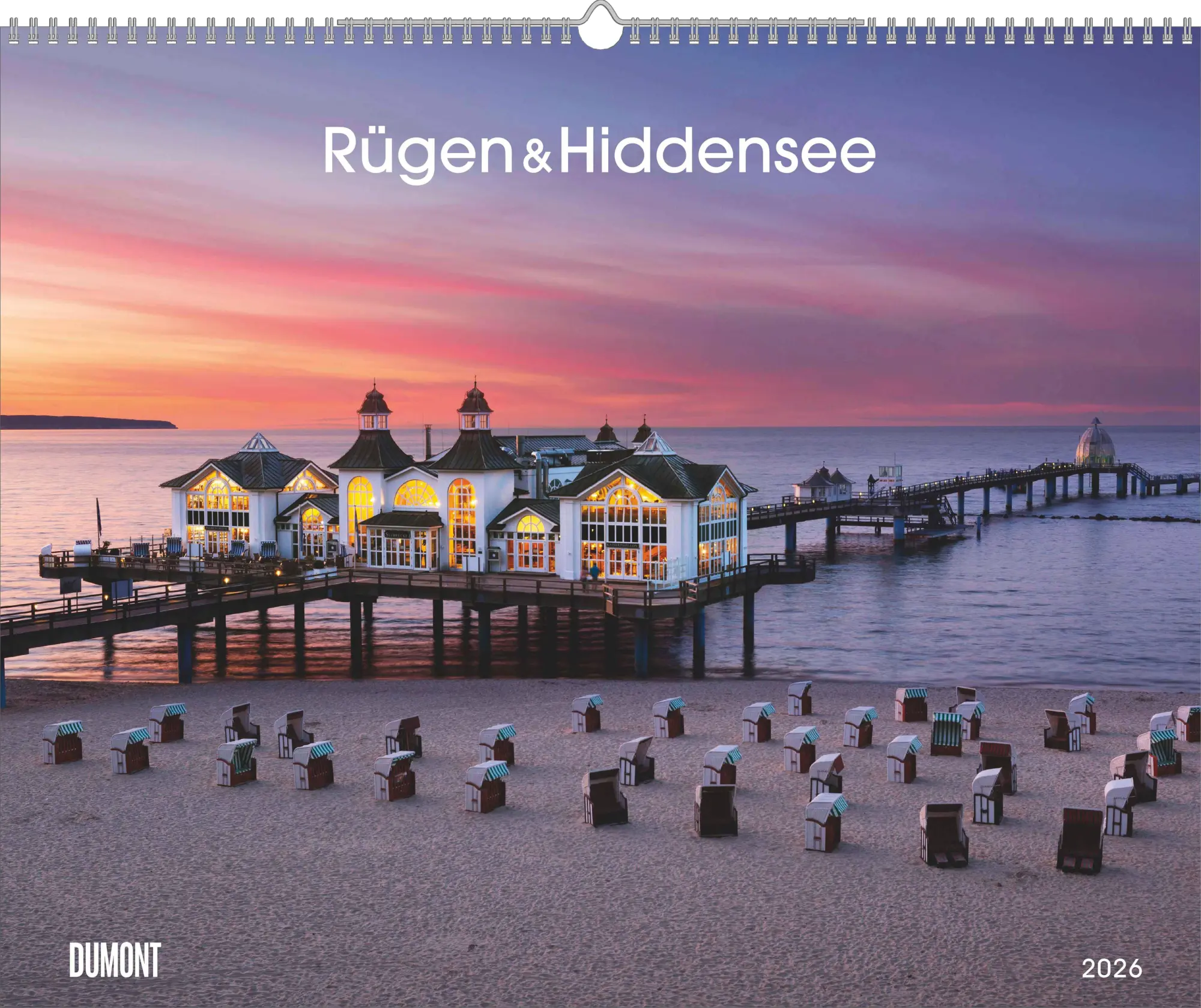 Cover: 4069095006140 | Rügen &amp; Hiddensee 2026 - Wandkalender 52 x 42,5 cm - Spiralbindung