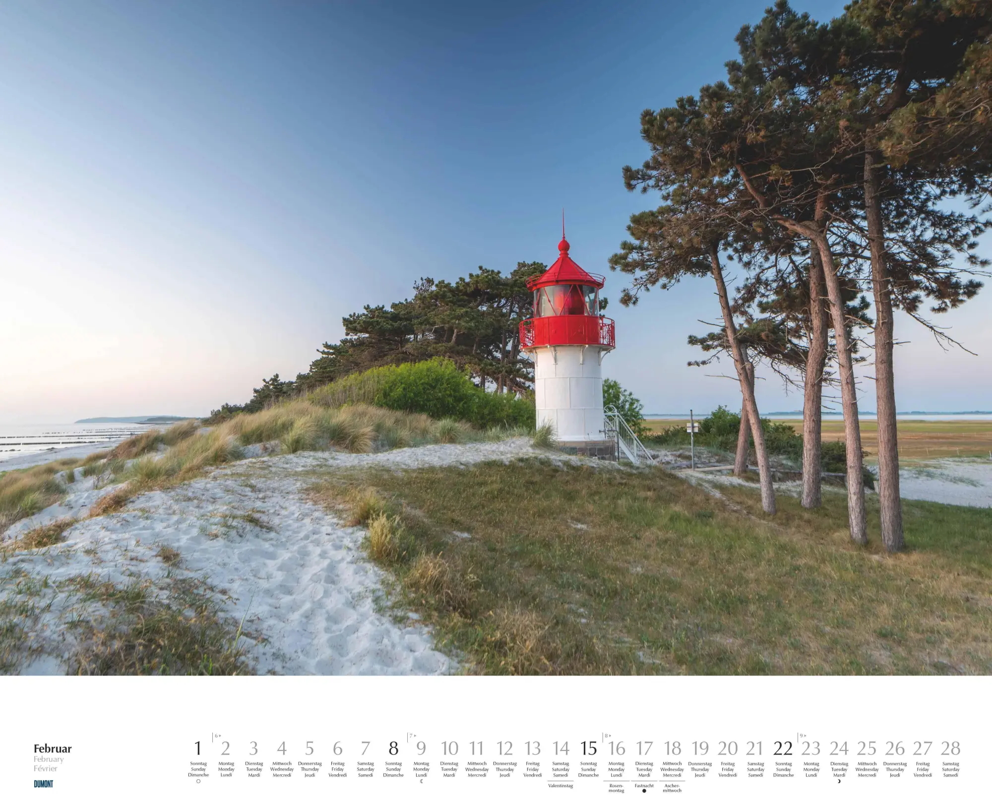 Bild: 4069095006140 | Rügen &amp; Hiddensee 2026 - Wandkalender 52 x 42,5 cm - Spiralbindung