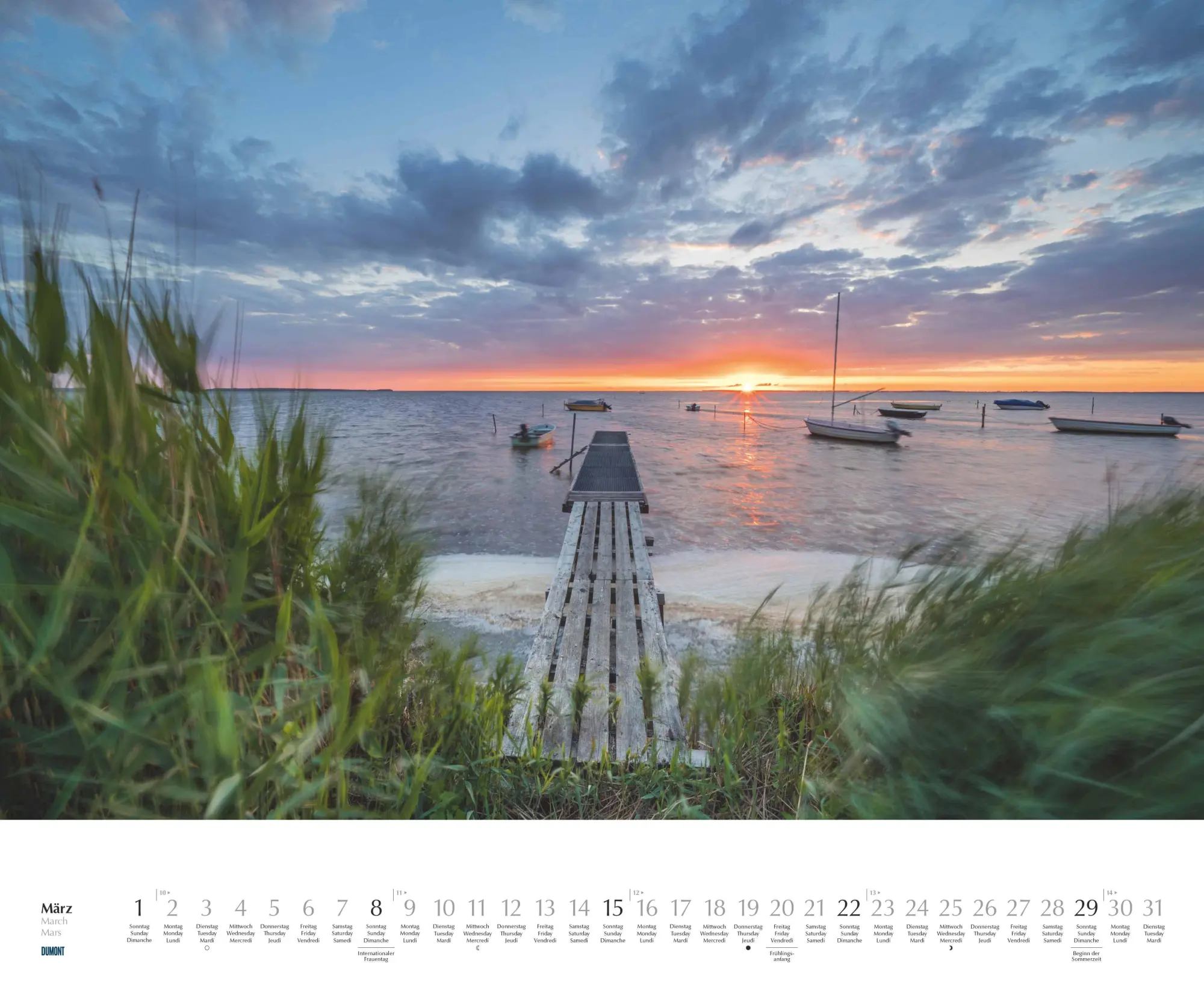 Bild: 4069095006140 | Rügen &amp; Hiddensee 2026 - Wandkalender 52 x 42,5 cm - Spiralbindung