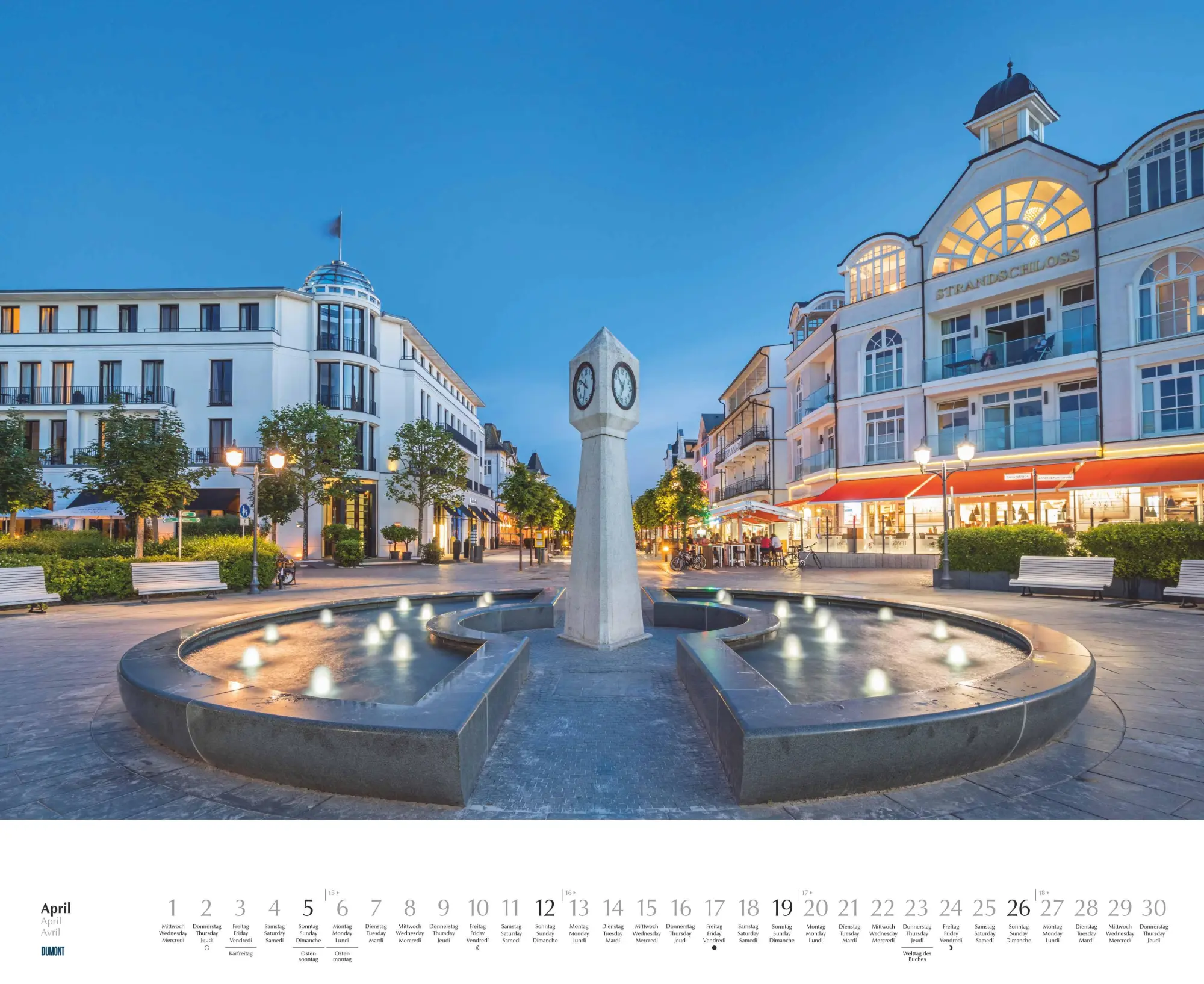 Bild: 4069095006140 | Rügen &amp; Hiddensee 2026 - Wandkalender 52 x 42,5 cm - Spiralbindung