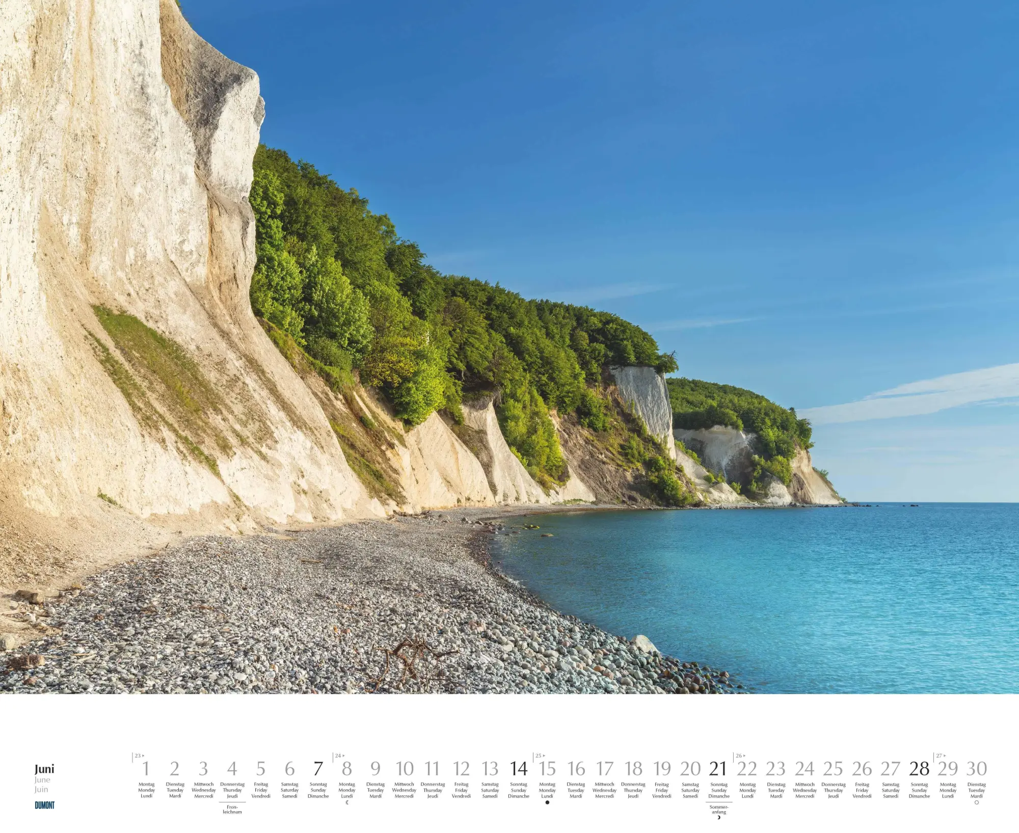 Bild: 4069095006140 | Rügen &amp; Hiddensee 2026 - Wandkalender 52 x 42,5 cm - Spiralbindung