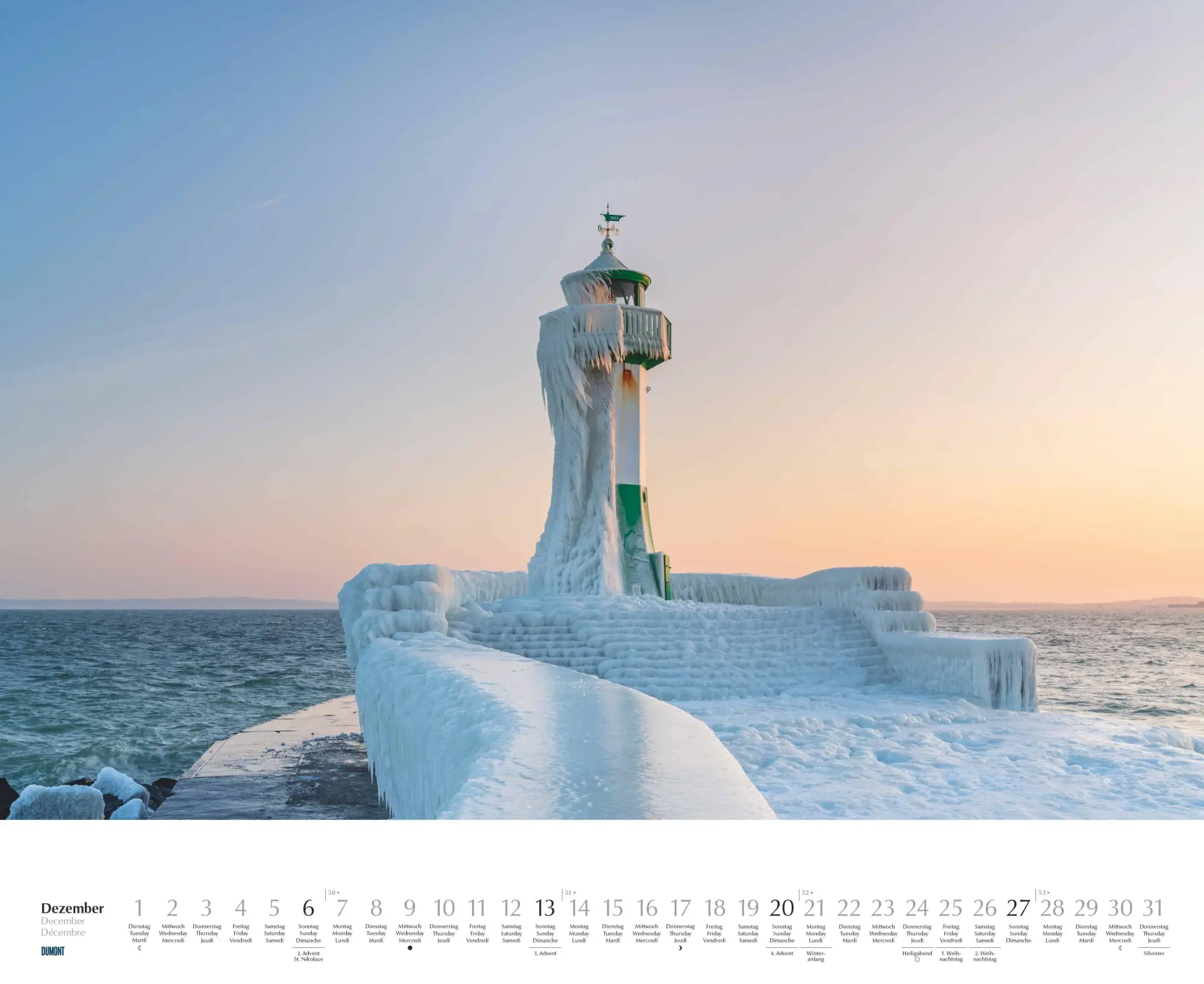 Bild: 4069095006140 | Rügen &amp; Hiddensee 2026 - Wandkalender 52 x 42,5 cm - Spiralbindung