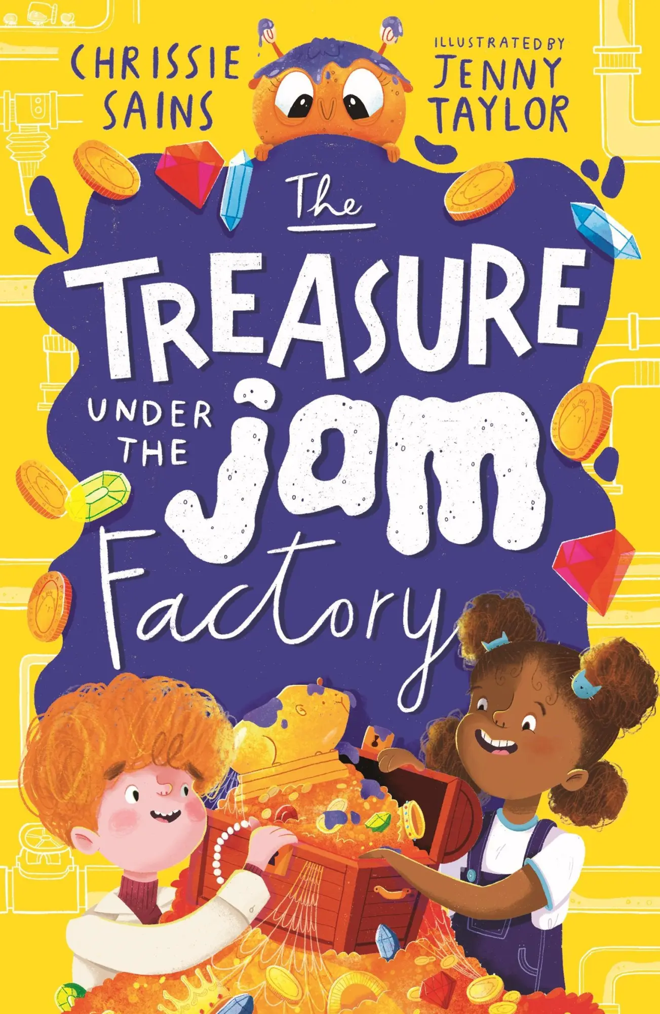 Cover: 9781406396140 | The Treasure Under the Jam Factory | Chrissie Sains | Taschenbuch