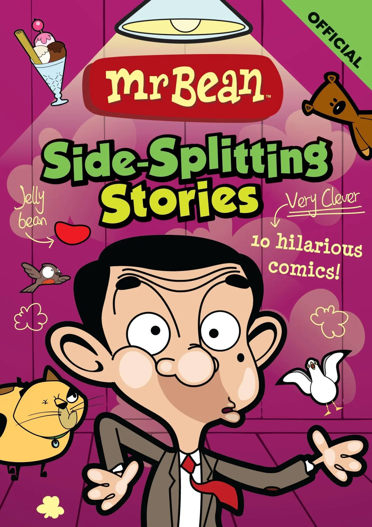 Cover: 9781408376140 | Mr Bean's Side-Splitting Stories | 10 hilarious comics | Official Bean