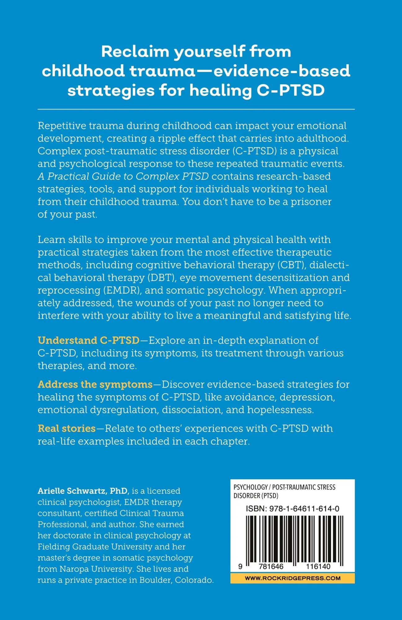 Rückseite: 9781646116140 | A Practical Guide to Complex PTSD | Arielle Schwartz | Taschenbuch
