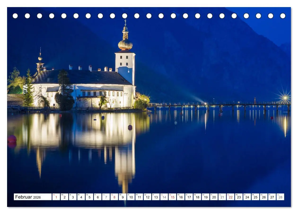 Bild: 9783457686140 | Ein Frühling am Traunsee - Verträumte Ansichten (Tischkalender 2026...