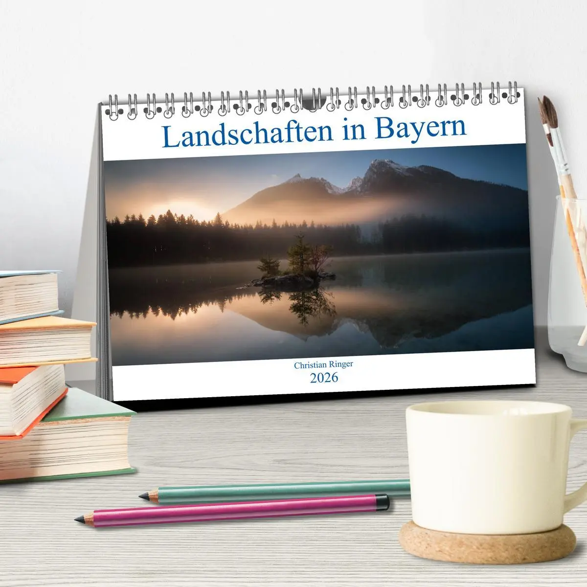 Bild: 9783457756140 | Bayerische Landschaften (Tischkalender 2026 DIN A5 quer), CALVENDO...