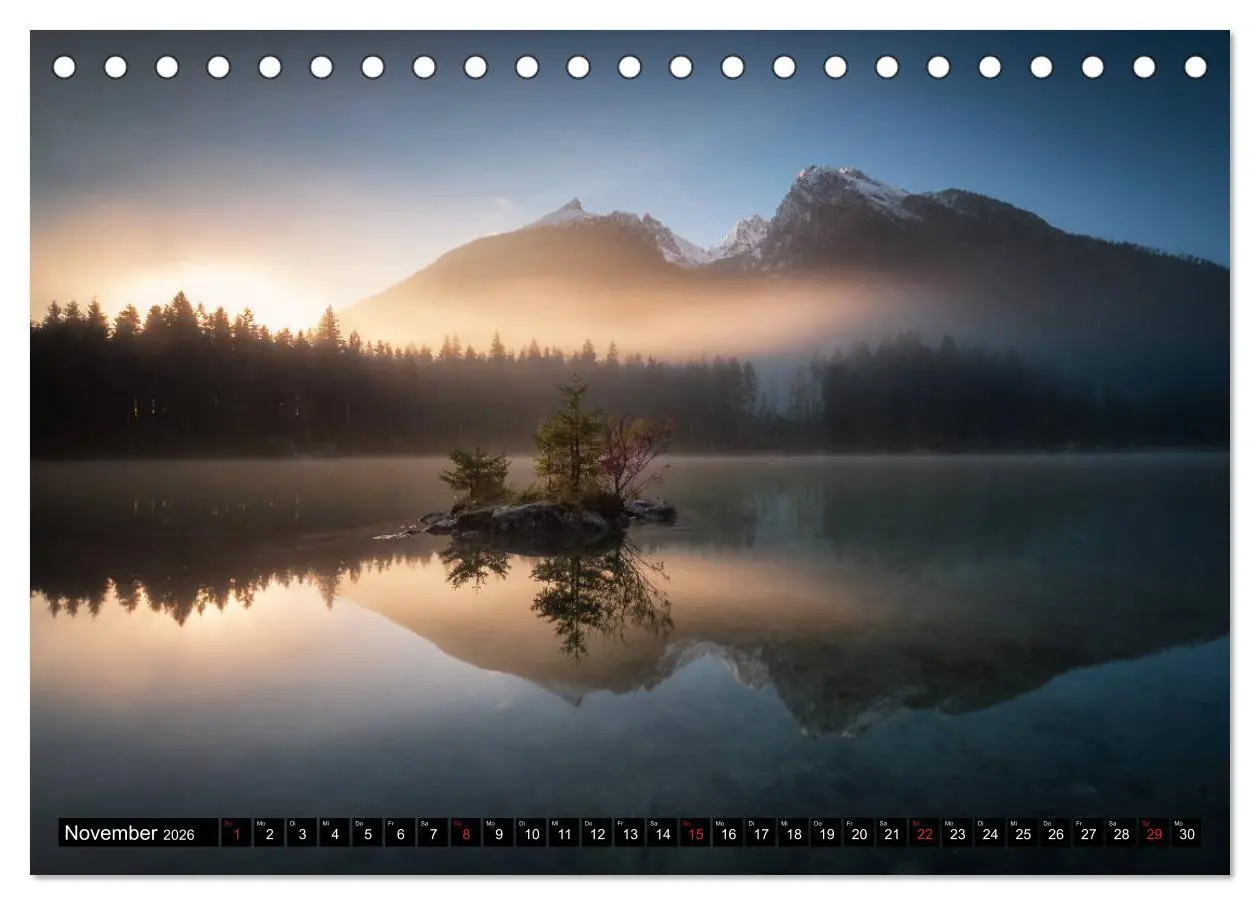Bild: 9783457756140 | Bayerische Landschaften (Tischkalender 2026 DIN A5 quer), CALVENDO...