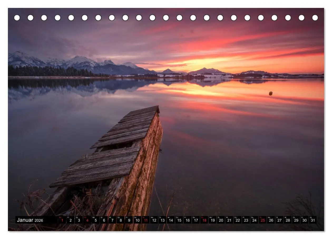 Bild: 9783457756140 | Bayerische Landschaften (Tischkalender 2026 DIN A5 quer), CALVENDO...