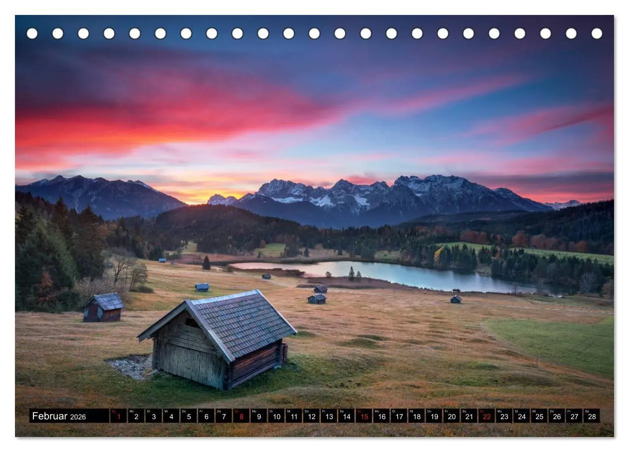 Bild: 9783457756140 | Bayerische Landschaften (Tischkalender 2026 DIN A5 quer), CALVENDO...