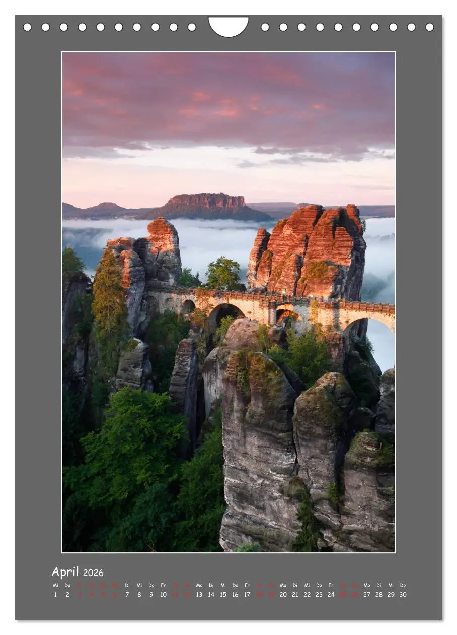 Bild: 9783516466140 | Meine schöne Sächsische Schweiz (Wandkalender 2026 DIN A4 hoch),...