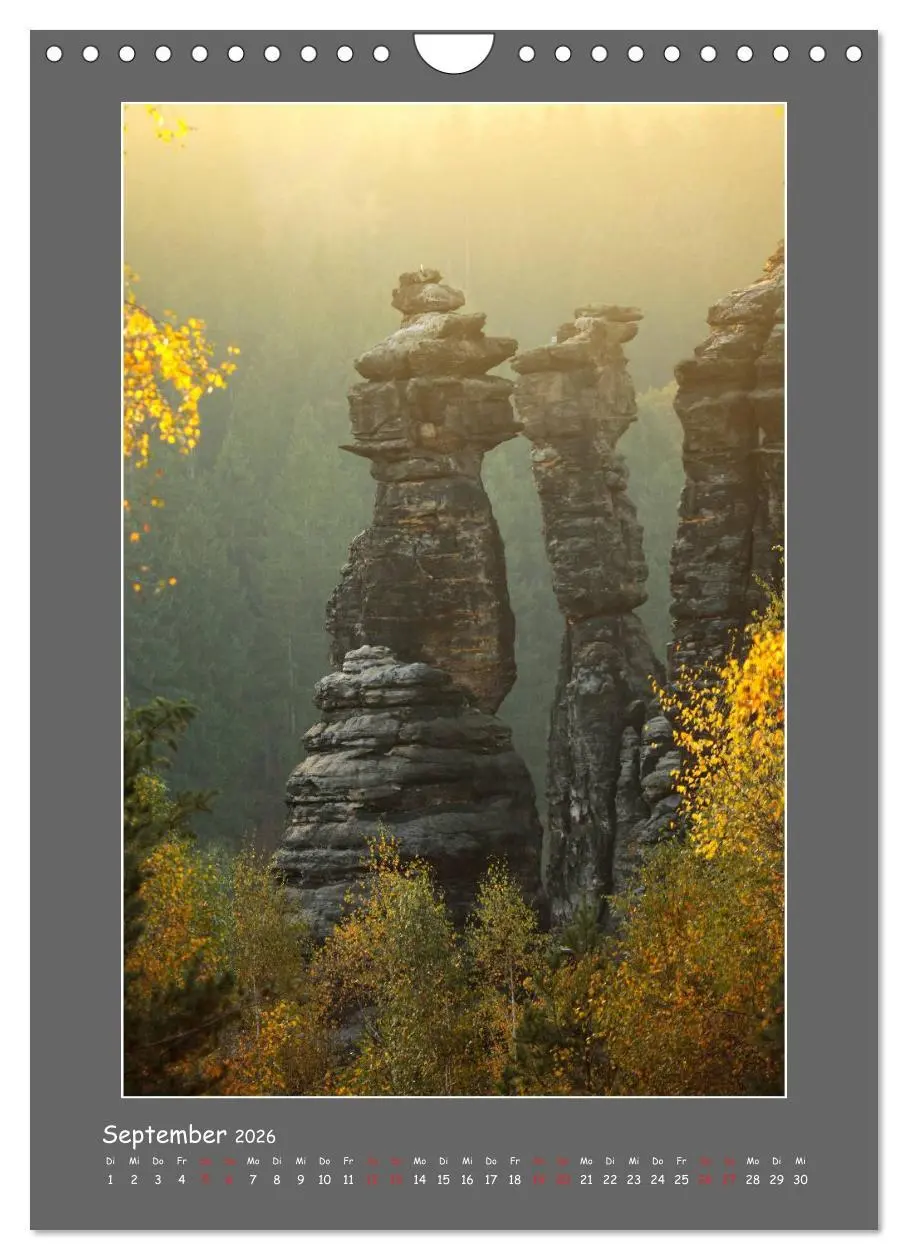 Bild: 9783516466140 | Meine schöne Sächsische Schweiz (Wandkalender 2026 DIN A4 hoch),...