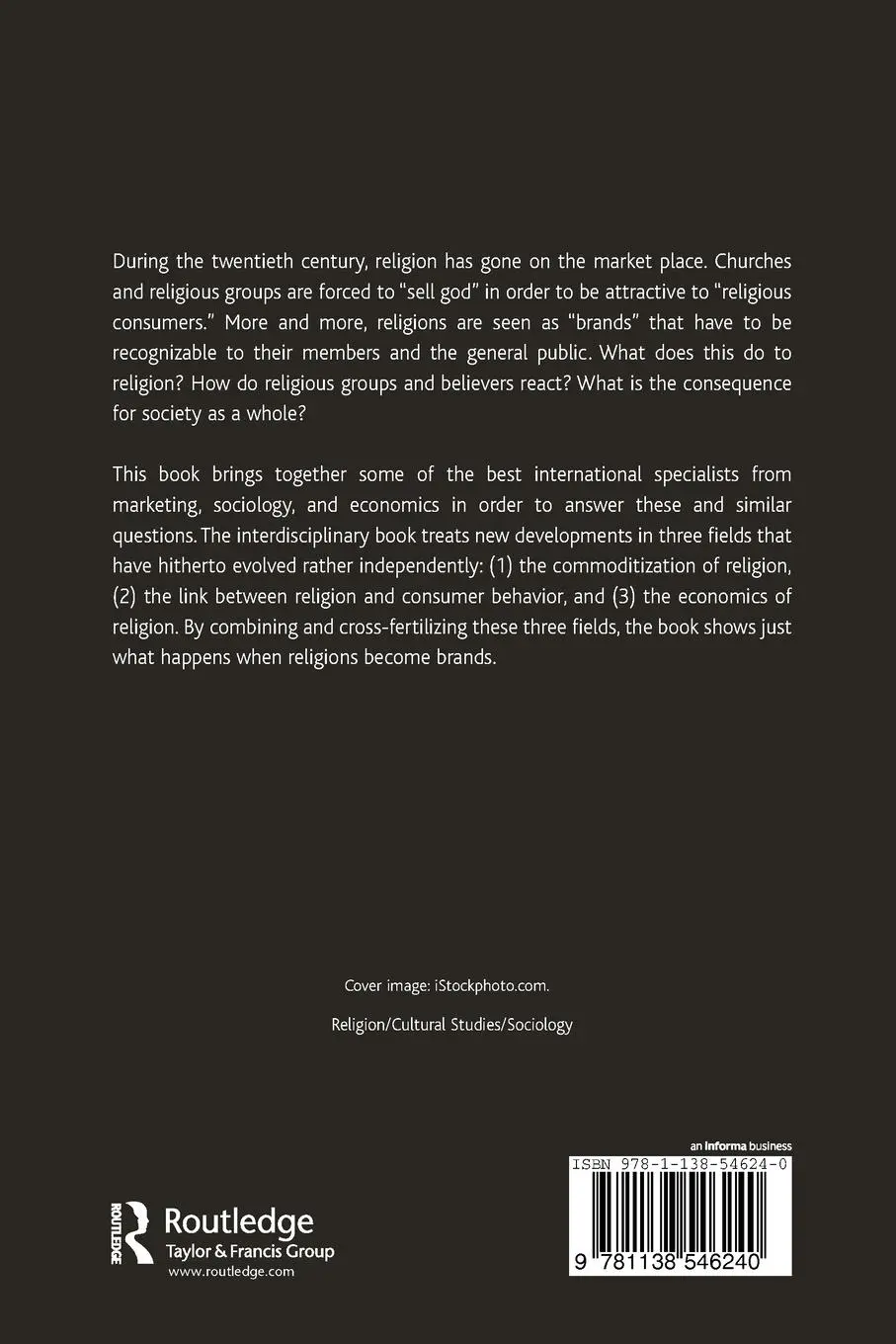 Rückseite: 9781138546240 | Religions as Brands | Jean-Claude Usunier (u. a.) | Taschenbuch | 2018