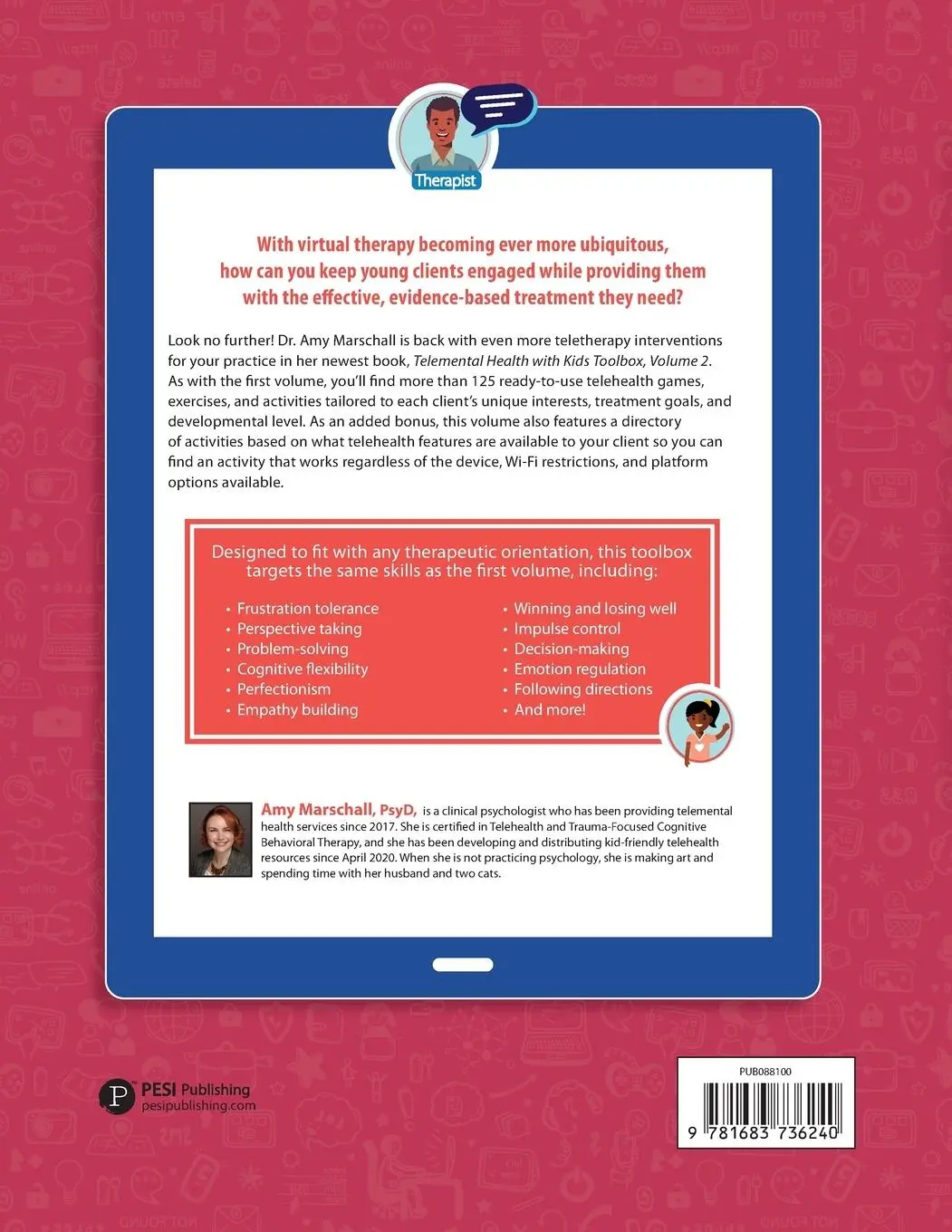 Rückseite: 9781683736240 | Telemental Health with Kids Toolbox, Volume 2 | Amy Marschall | Buch