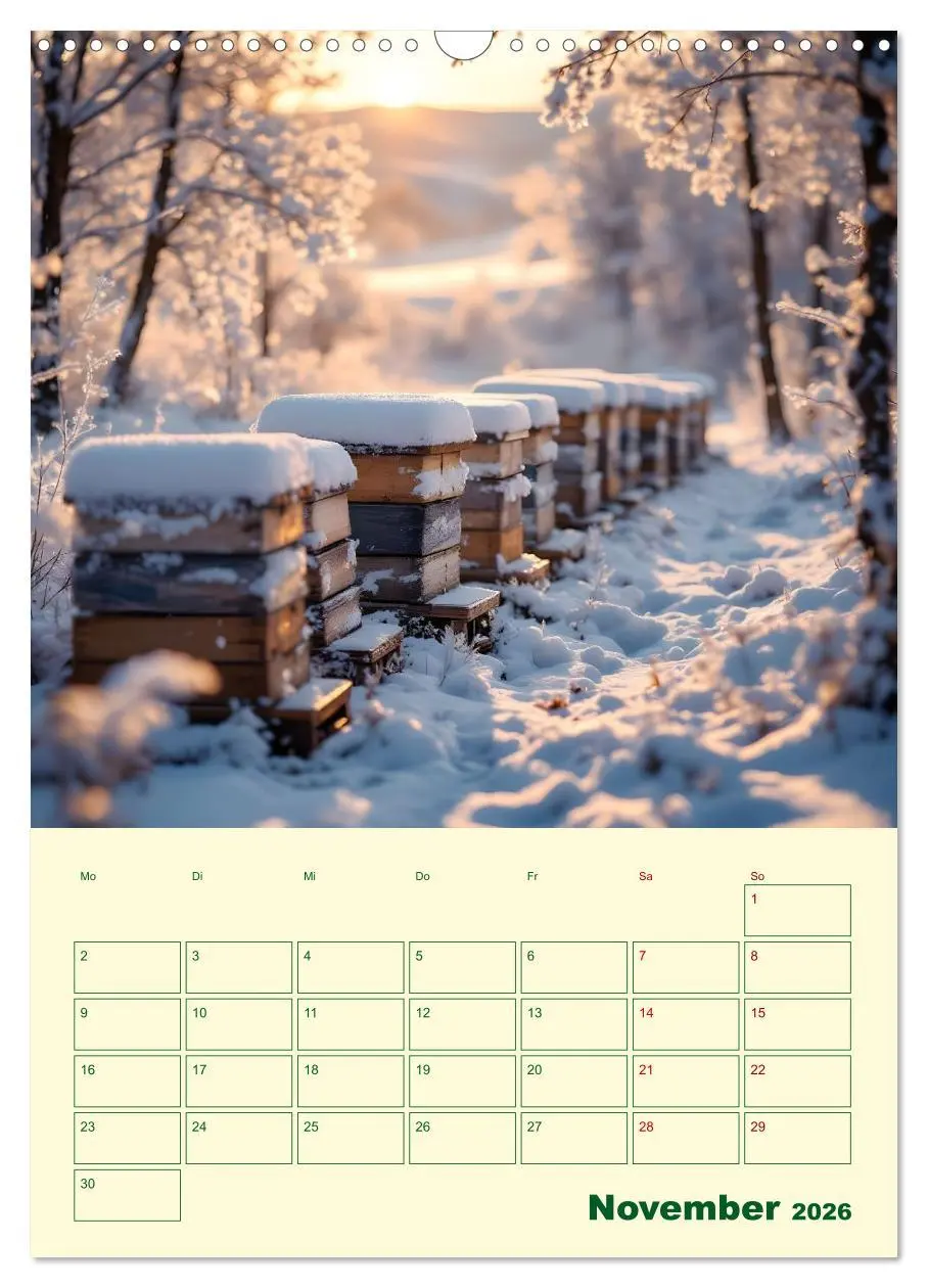 Bild: 9783457296240 | Bienenblick - Ein Jahr mit den Bienen (Wandkalender 2026 DIN A3...