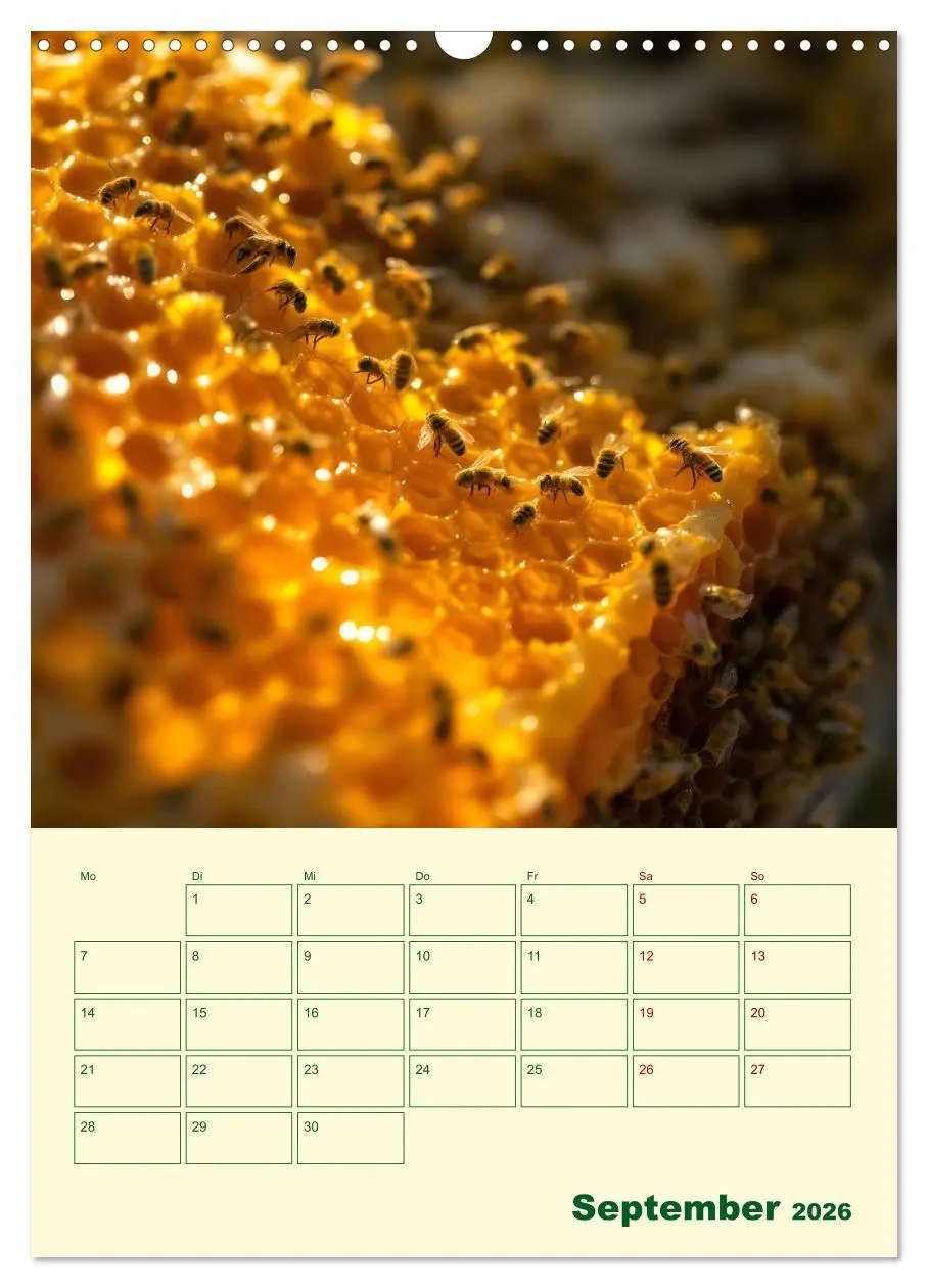 Bild: 9783457296240 | Bienenblick - Ein Jahr mit den Bienen (Wandkalender 2026 DIN A3...