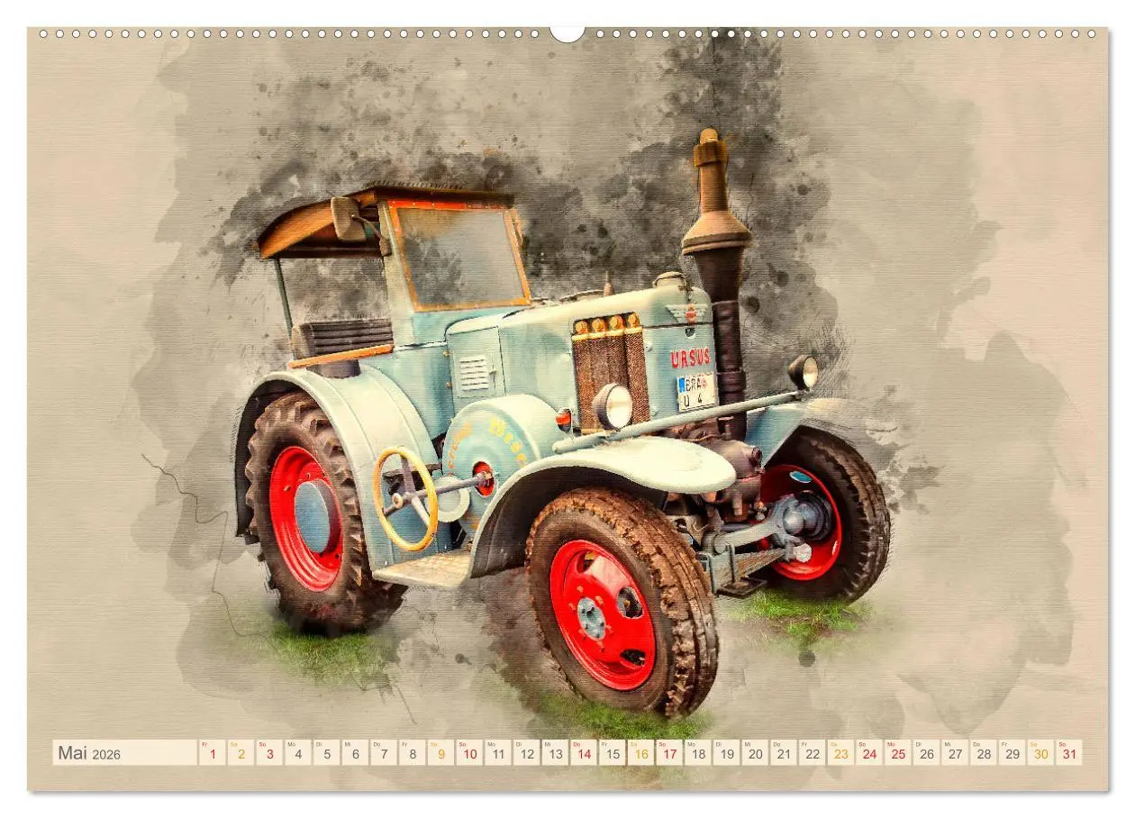 Bild: 9783457746240 | Traktoren für Liebhaber (hochwertiger Premium Wandkalender 2026 DIN...