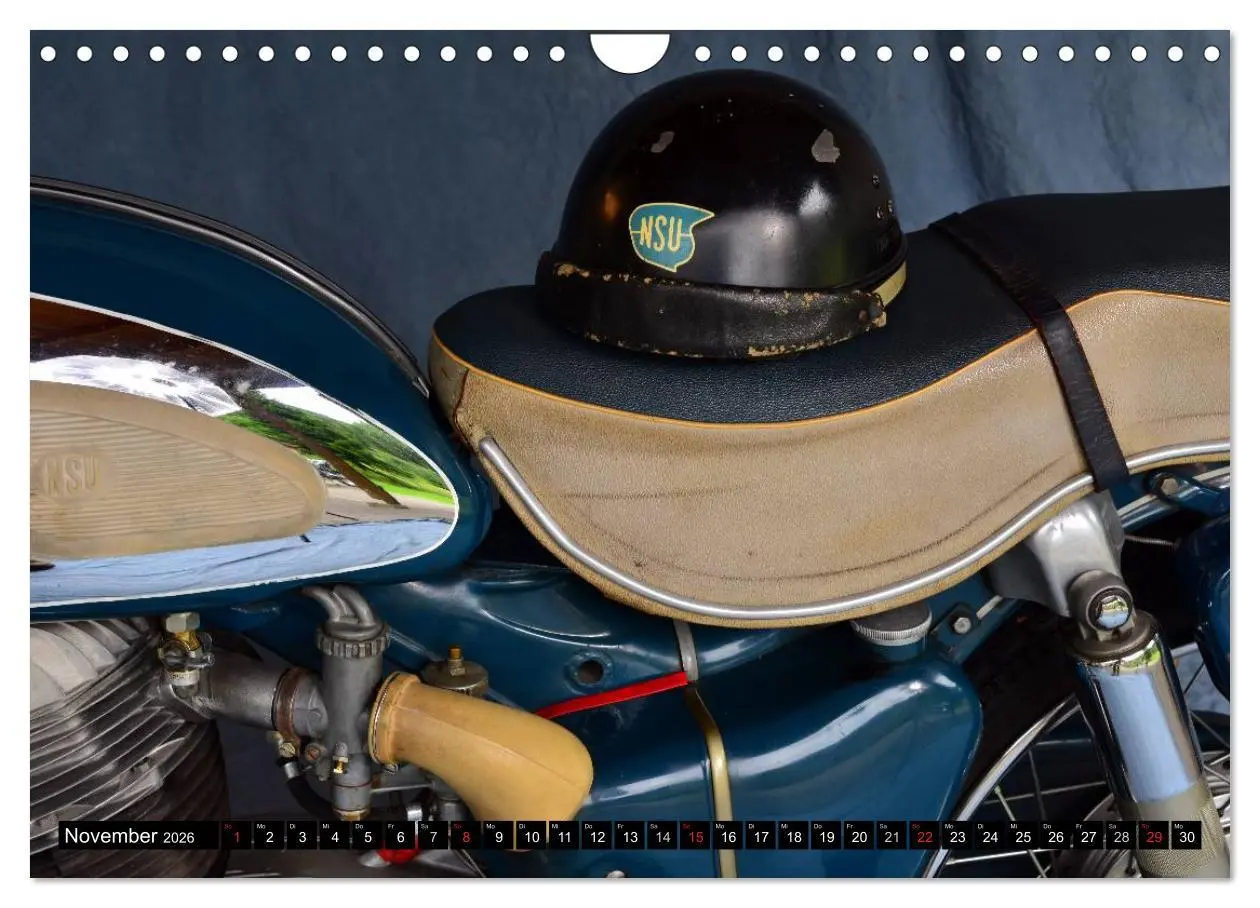 Bild: 9783516216240 | NSU Supermax (Wandkalender 2026 DIN A4 quer), CALVENDO Monatskalender