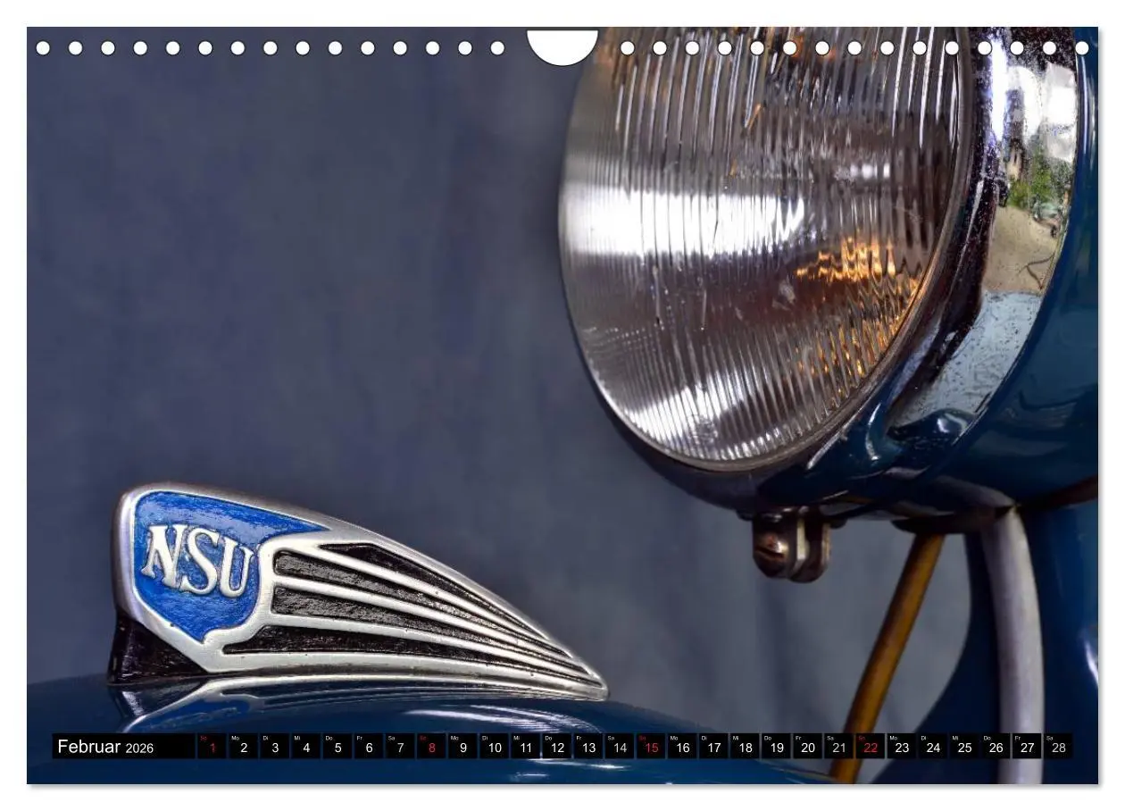 Bild: 9783516216240 | NSU Supermax (Wandkalender 2026 DIN A4 quer), CALVENDO Monatskalender