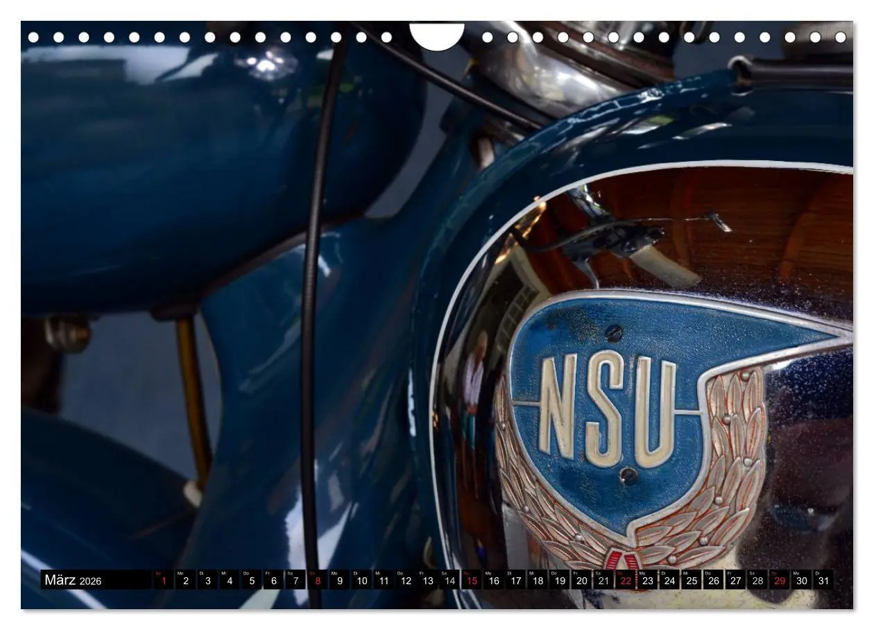 Bild: 9783516216240 | NSU Supermax (Wandkalender 2026 DIN A4 quer), CALVENDO Monatskalender
