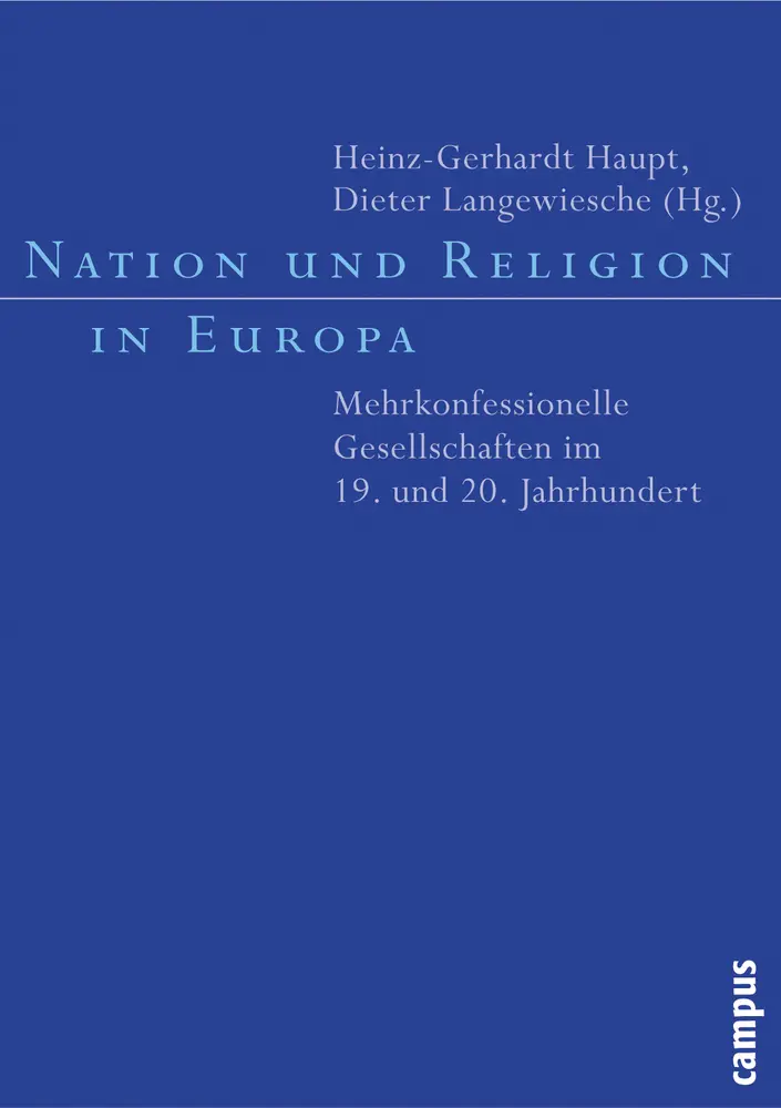 Cover: 9783593376240 | Nation und Religion in Europa | Heinz-Gerhard Haupt (u. a.) | Buch