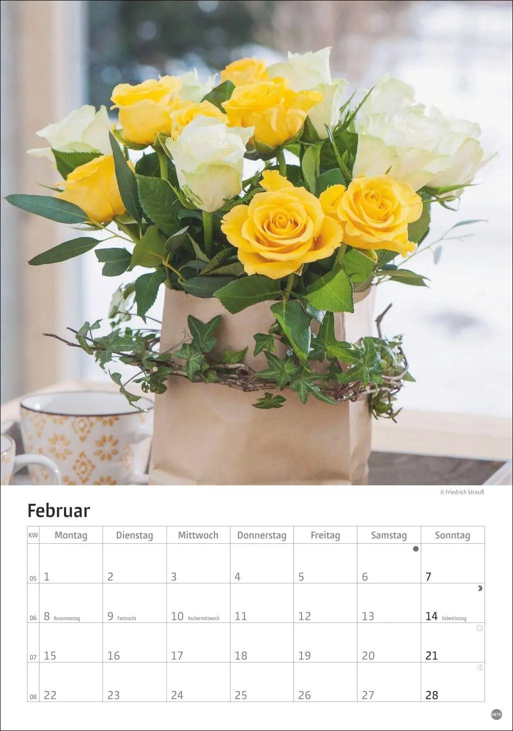 Bild: 9783756416240 | Rosenpracht Kalender 2027 | Heye | Kalender | Spiralbindung | 13 S.