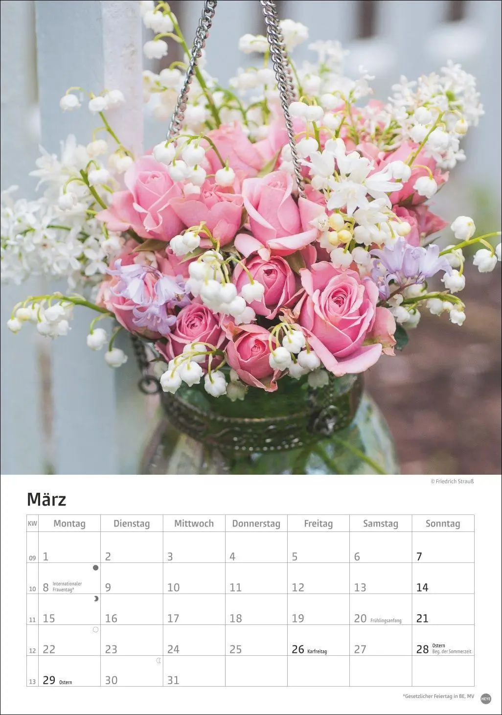 Bild: 9783756416240 | Rosenpracht Kalender 2027 | Heye | Kalender | Spiralbindung | 13 S.