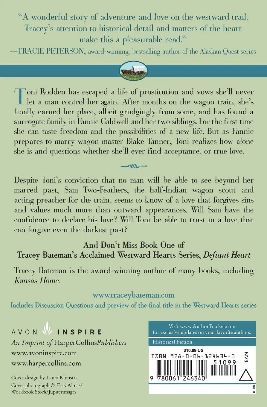 Rückseite: 9780061246340 | Distant Heart (Westward Hearts) | Tracey Bateman | Taschenbuch | 2008