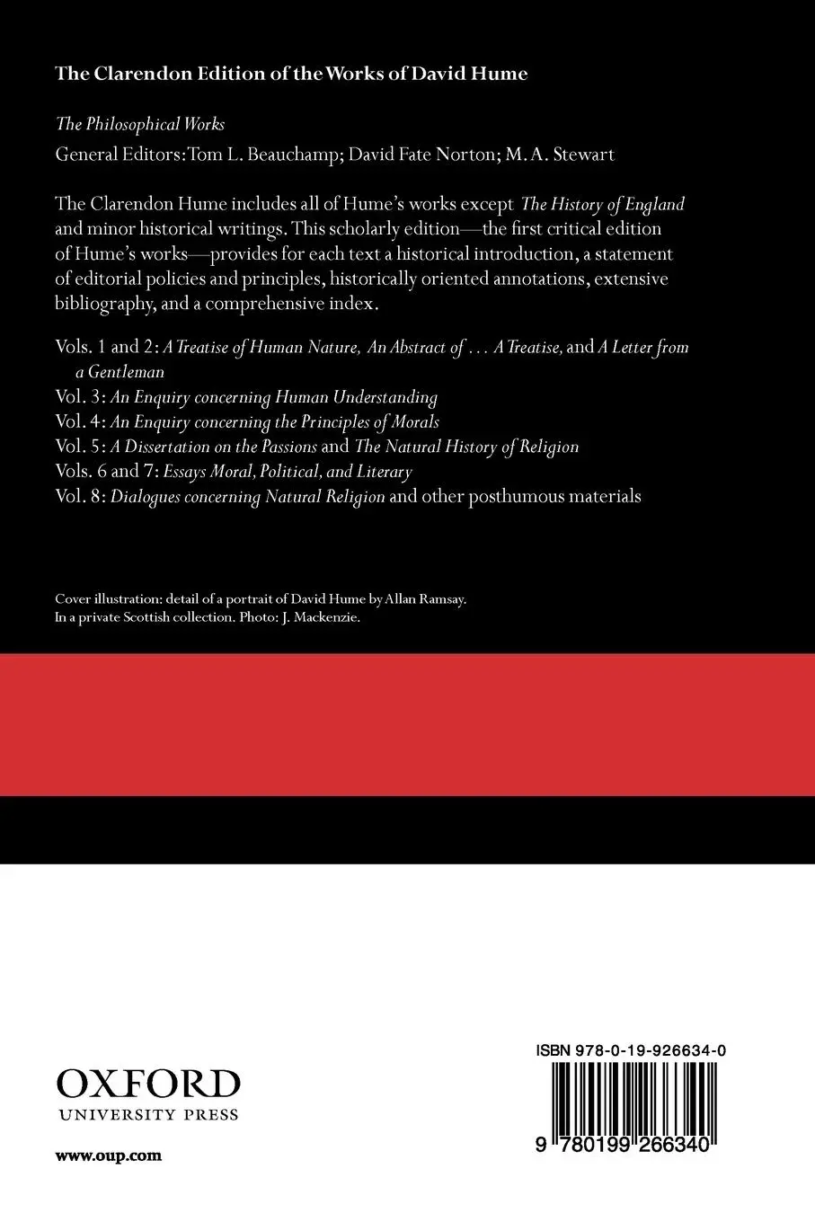 Rückseite: 9780199266340 | An Enquiry Concerning Human Understanding | A Critical Edition | Hume