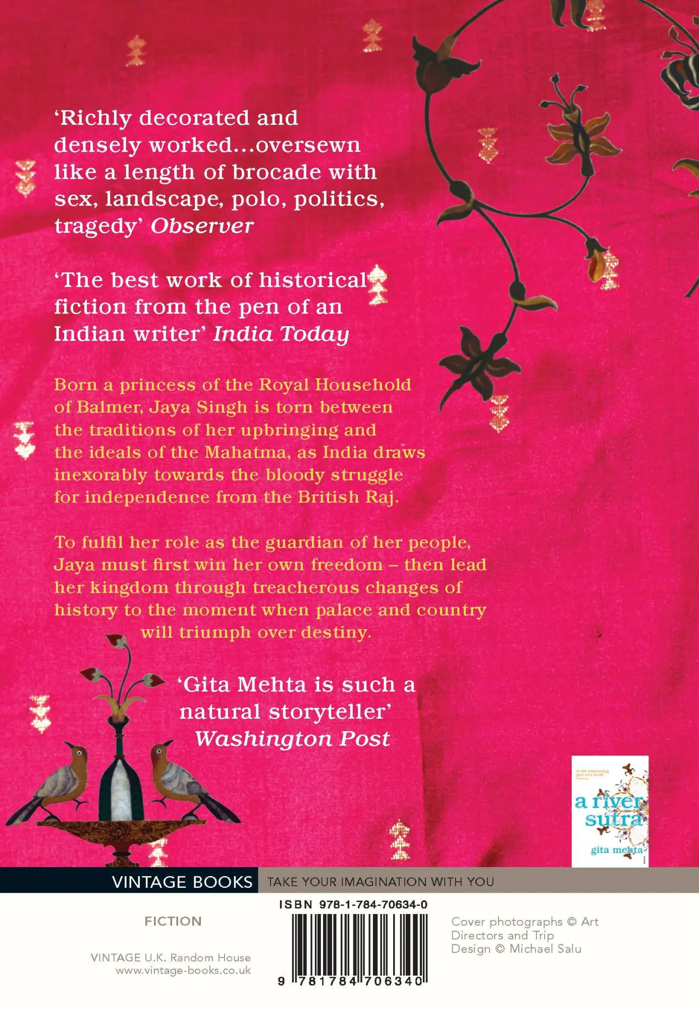 Rückseite: 9781784706340 | Raj | Gita Mehta | Taschenbuch | Englisch | 2017 | Vintage