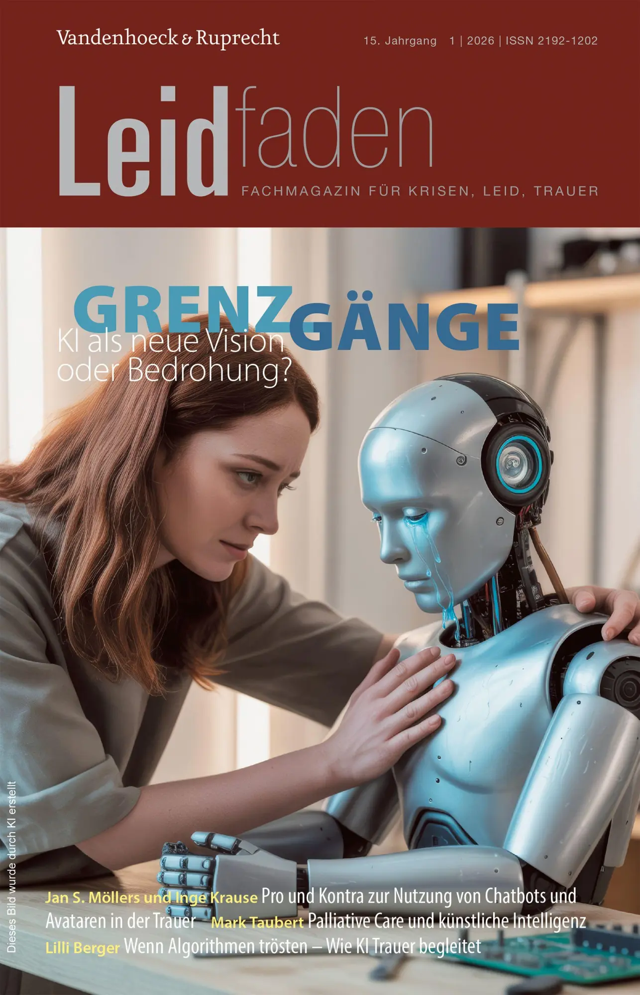 Cover: 9783525806340 | Grenzgänge - KI als neue Vision oder Bedrohung? | Steinhauser (u. a.)