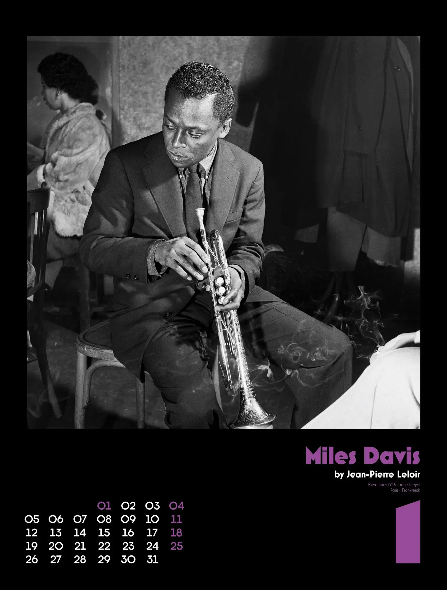 Bild: 9783838436340 | Jazz Kalender 2026 | Jean-Pierre Leloir (u. a.) | Kalender | 14 S.