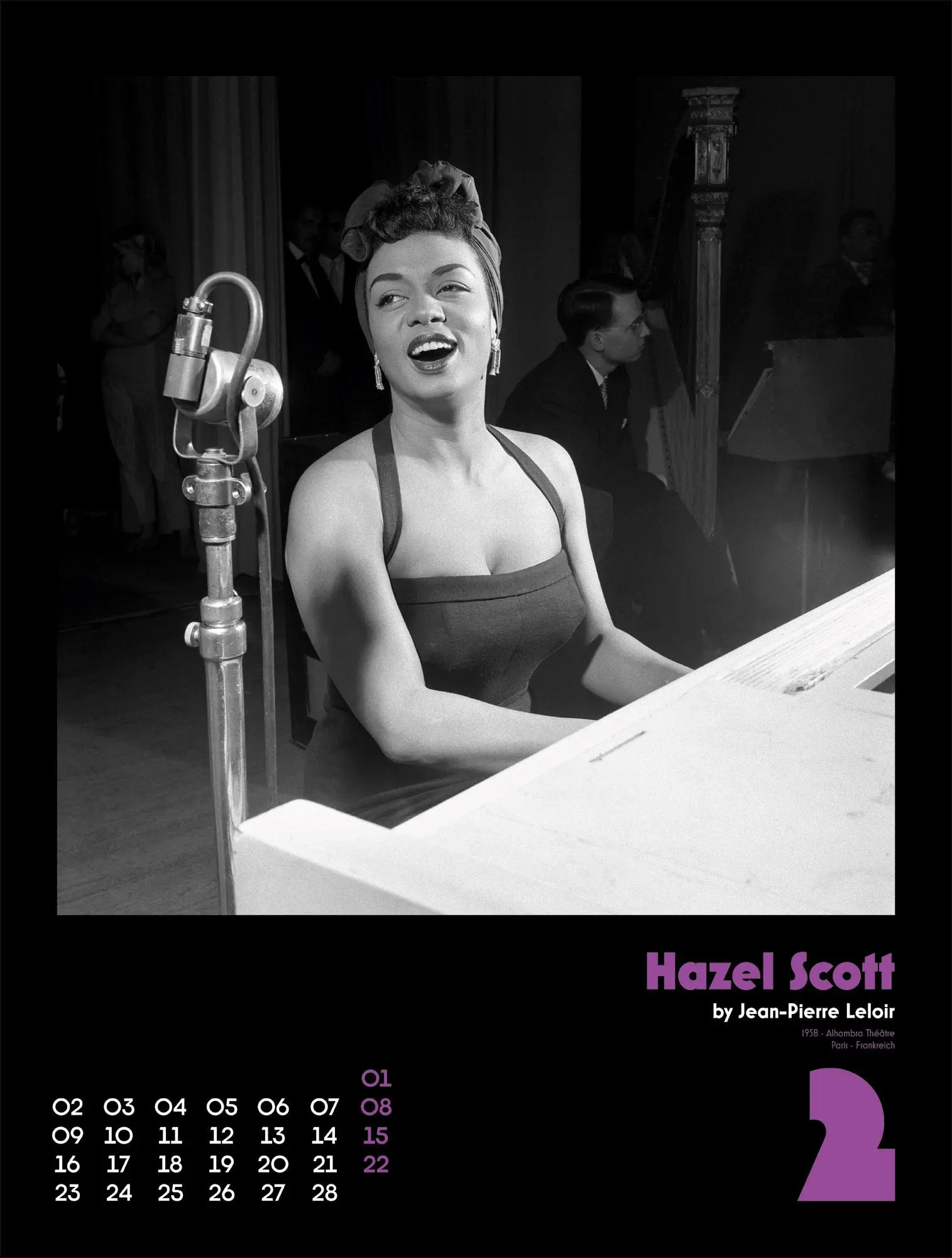 Bild: 9783838436340 | Jazz Kalender 2026 | Jean-Pierre Leloir (u. a.) | Kalender | 14 S.