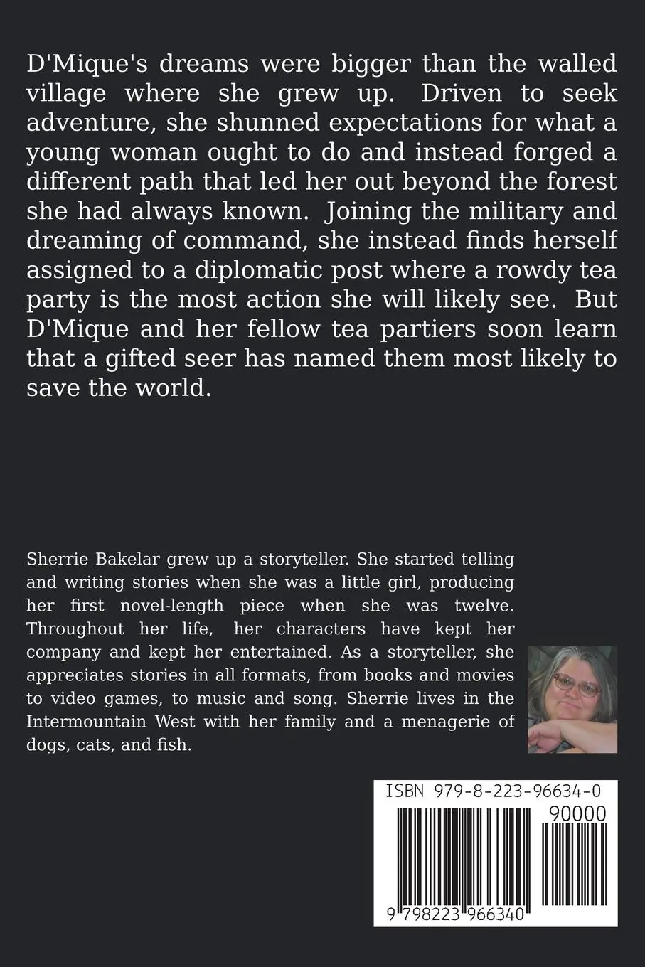 Rückseite: 9798223966340 | Lady Warrior, Mage of Man | Sherrie A Bakelar | Taschenbuch | Englisch