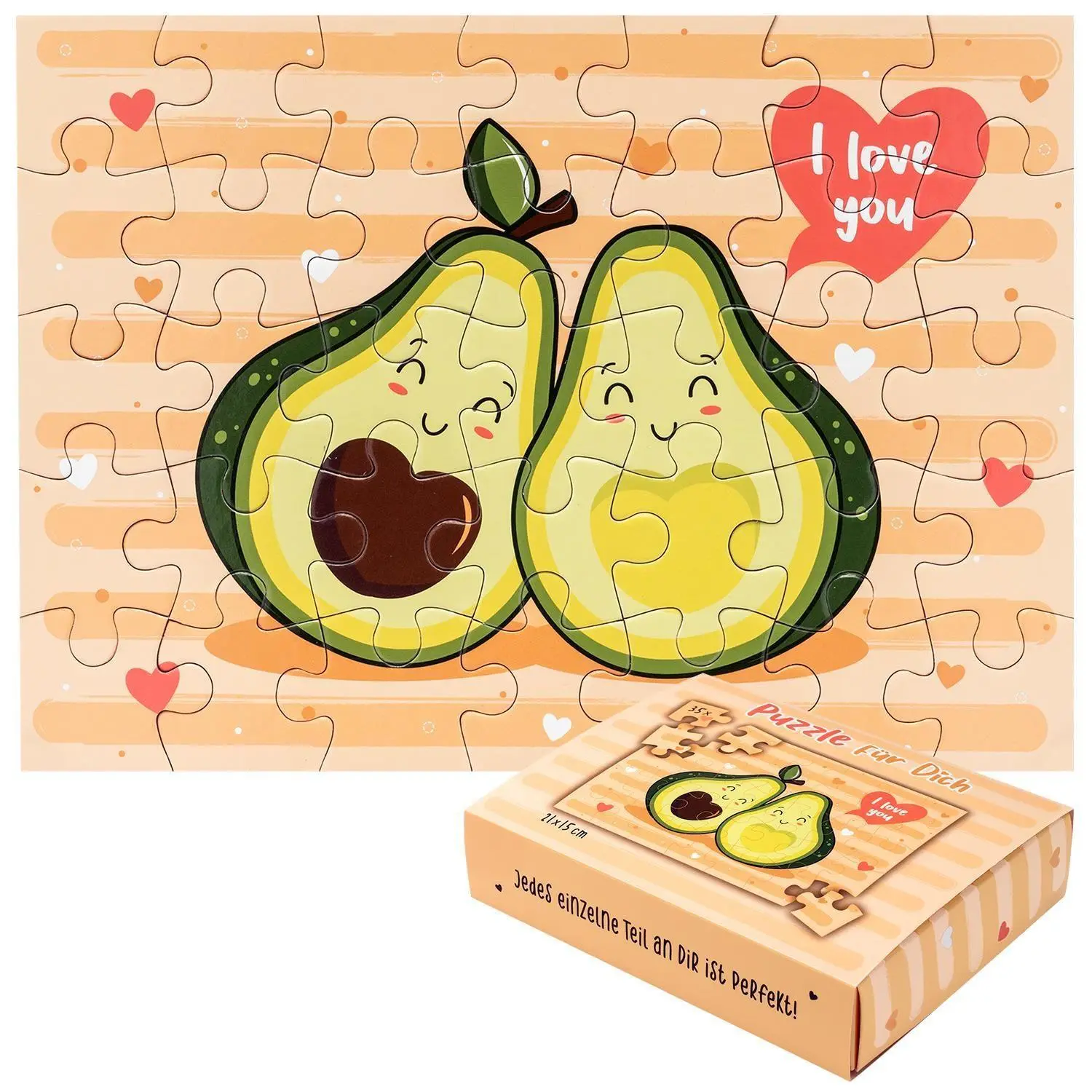 GRUSS & CO Puzzle aus 35 Teilen "I love you"