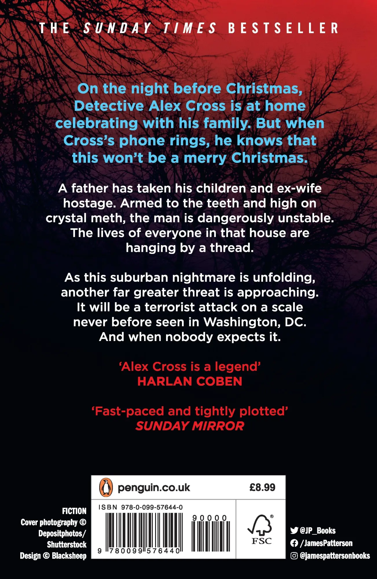 Rückseite: 9780099576440 | Merry Christmas, Alex Cross | (Alex Cross 19) | James Patterson | Buch