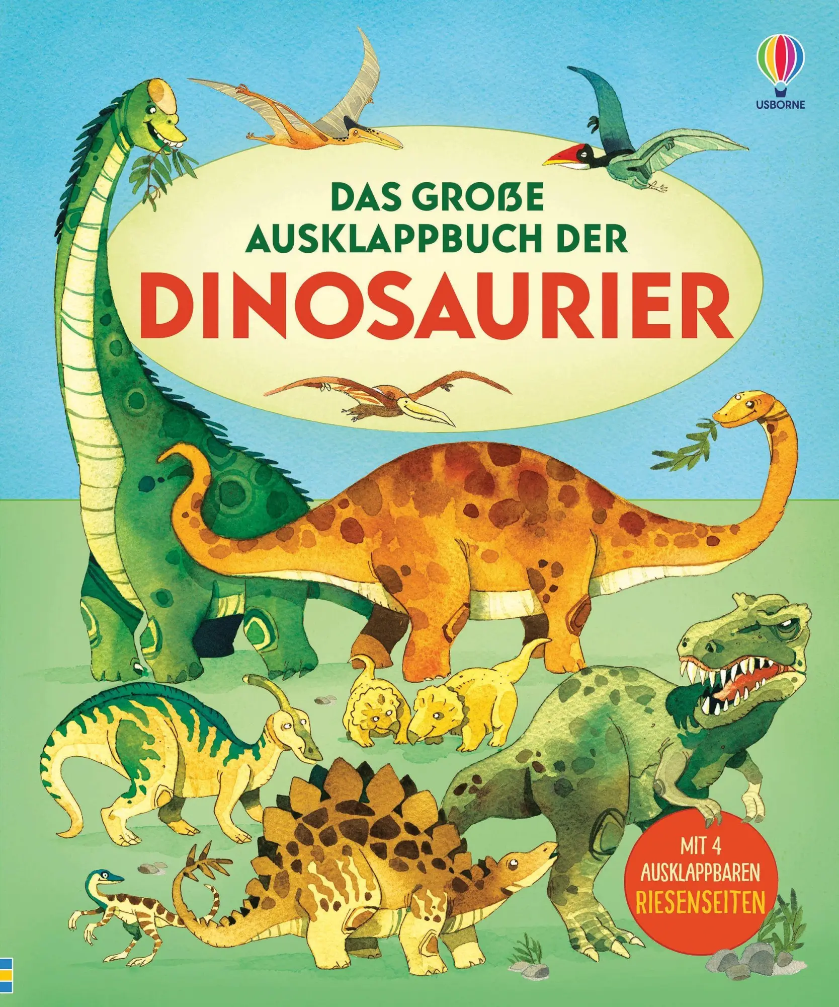 Cover: 9781035706440 | Das große Ausklappbuch der Dinosaurier | Alex Frith | Buch | 16 S.